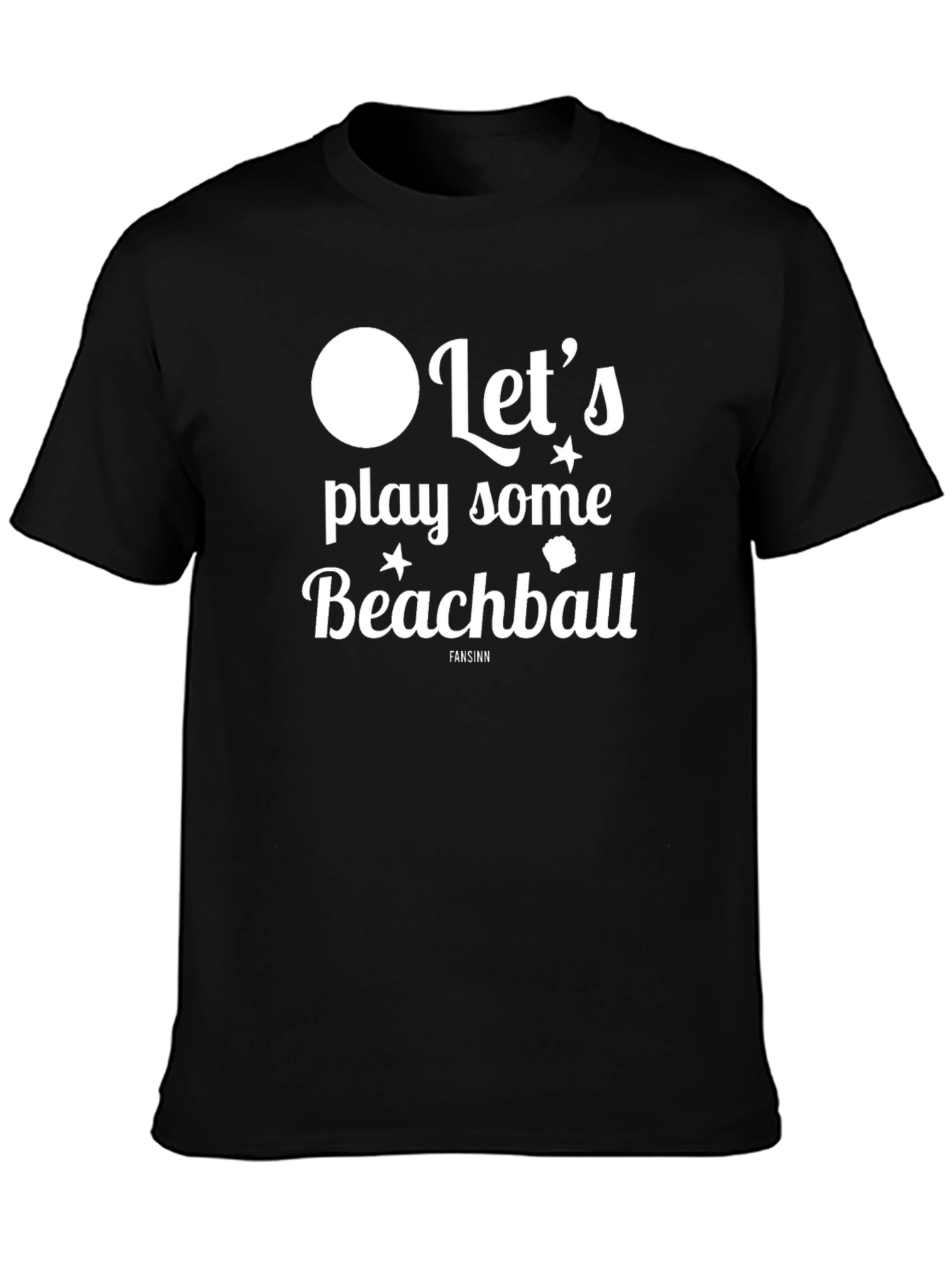 Lets Play Beachball T-Shirt - Fun Graphic Tee