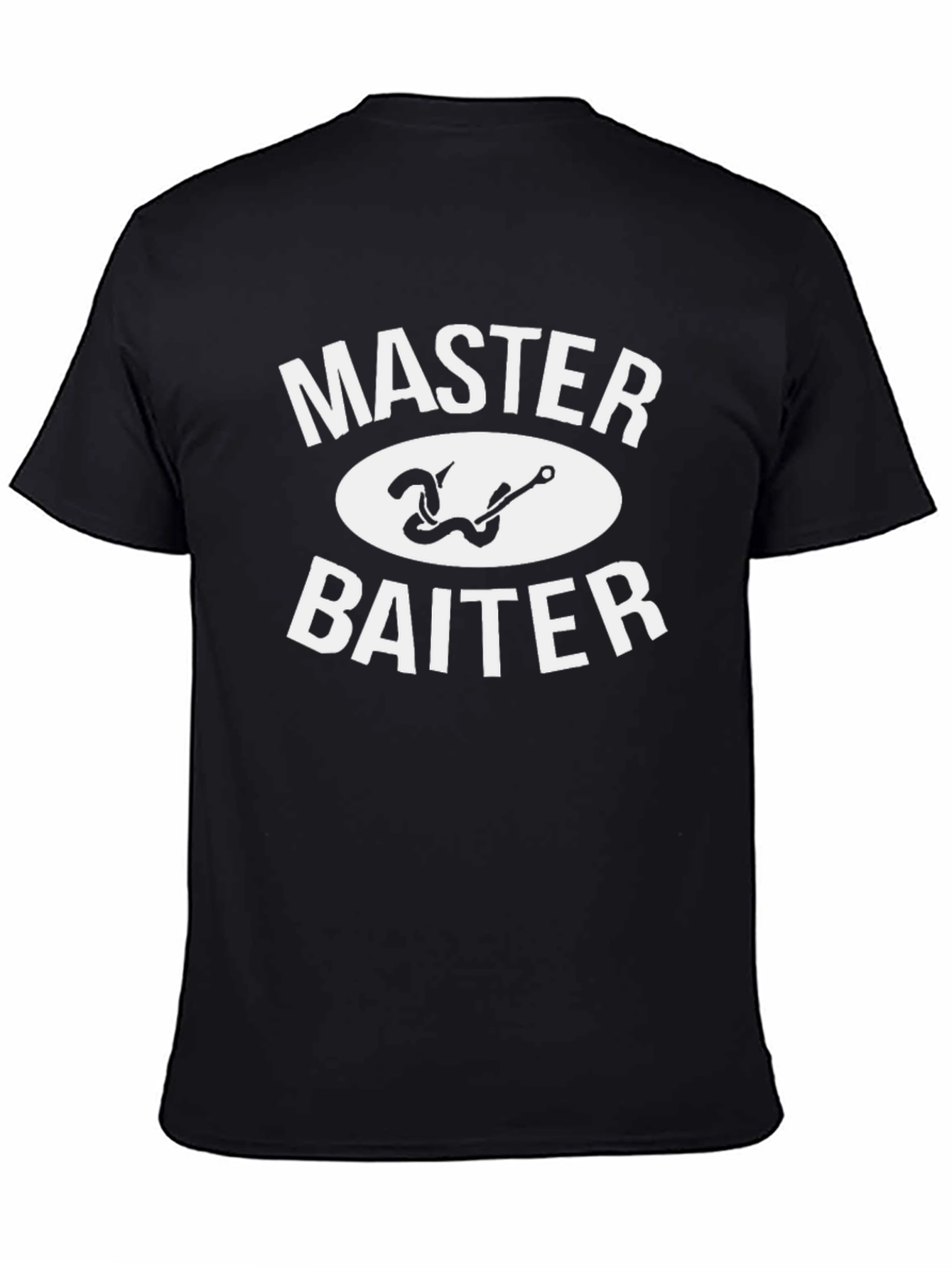 Master Baiter Fishing Humor Graphic T-Shirt