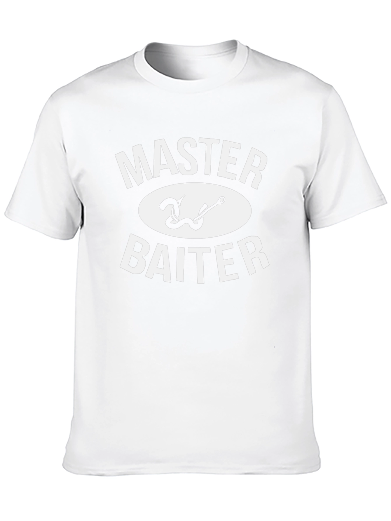 Master Baiter Fishing Humor Graphic T-Shirt