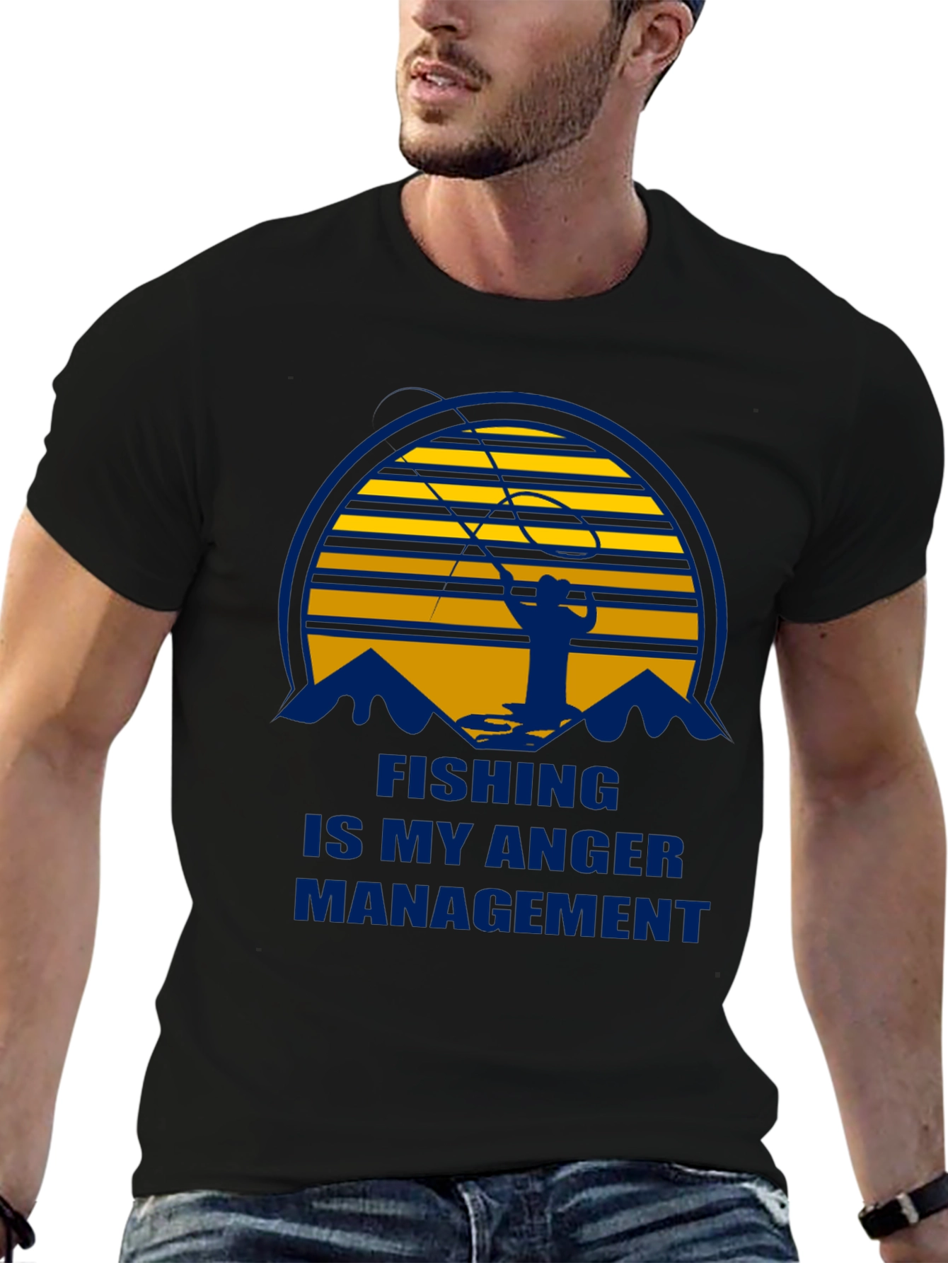 Fishing is My Anger Management T-Shirt