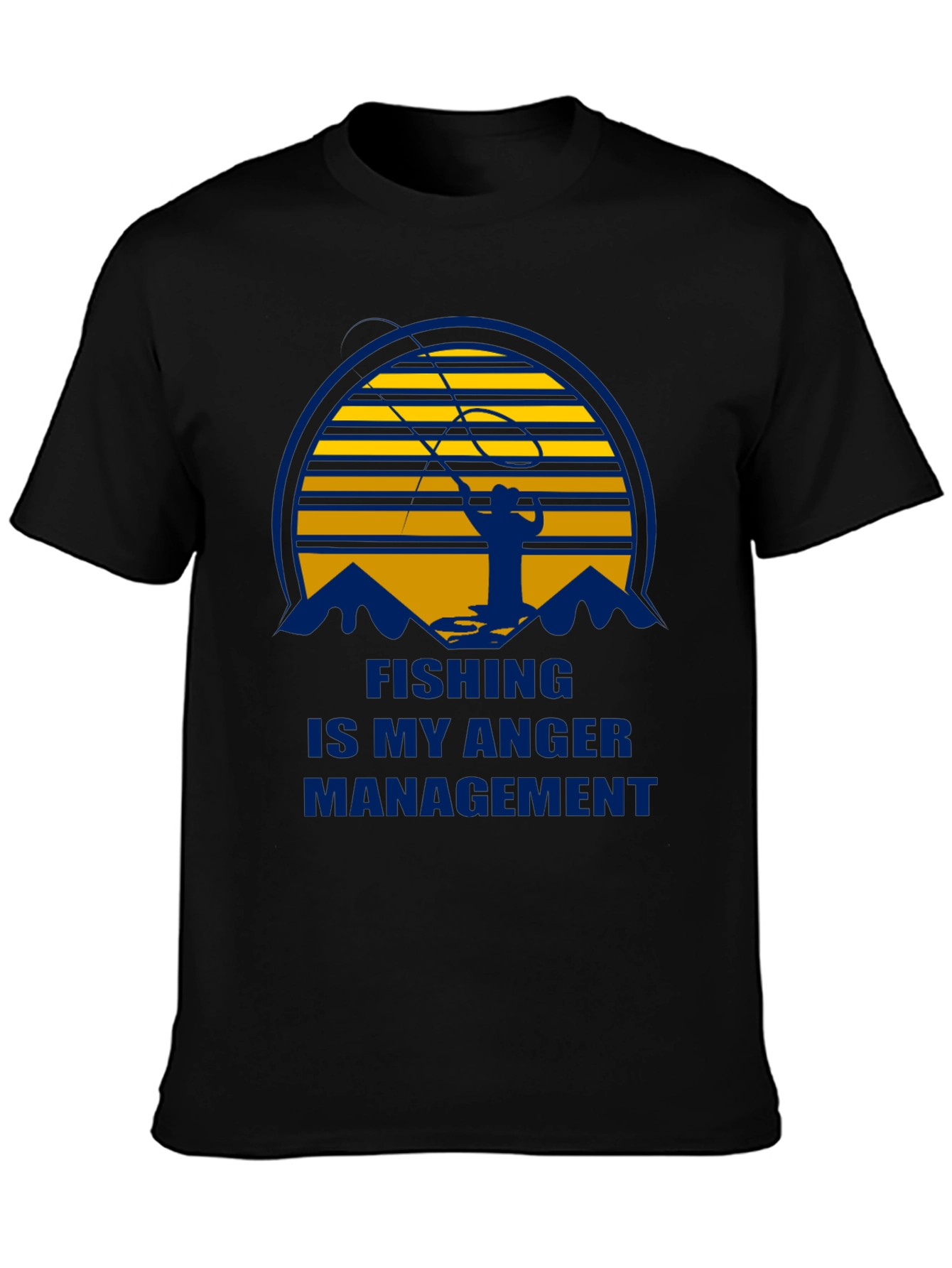Fishing is My Anger Management T-Shirt