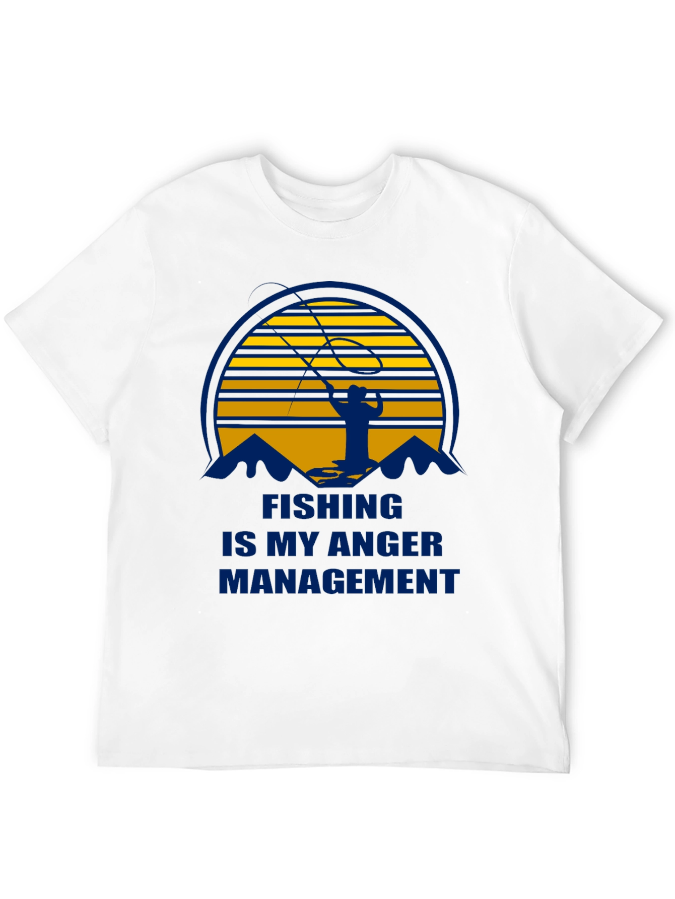 Fishing is My Anger Management T-Shirt