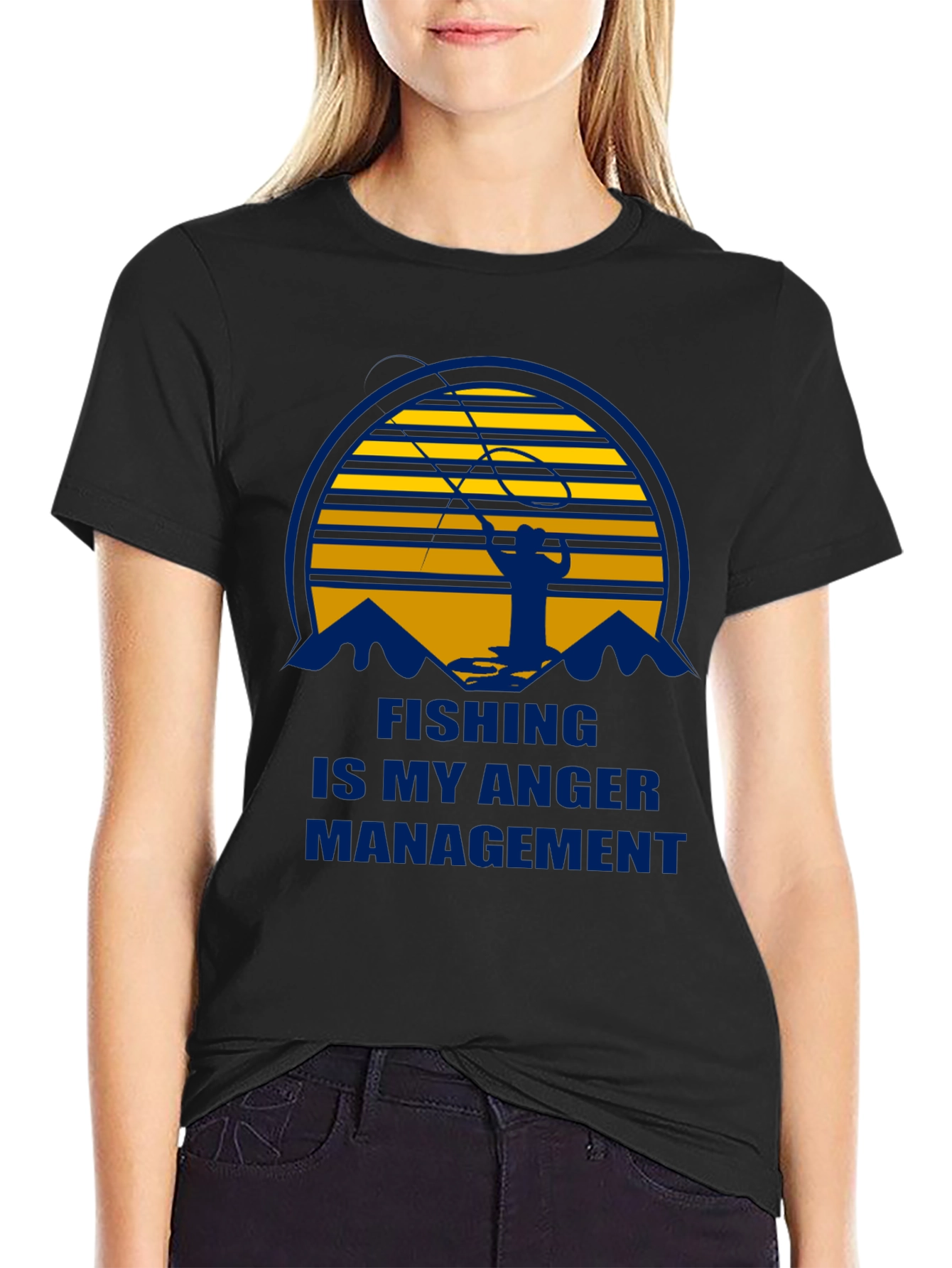 Fishing is My Anger Management T-Shirt