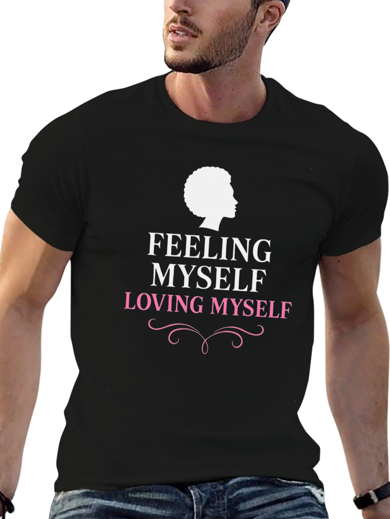 Feeling Myself Loving Myself Graphic Tee