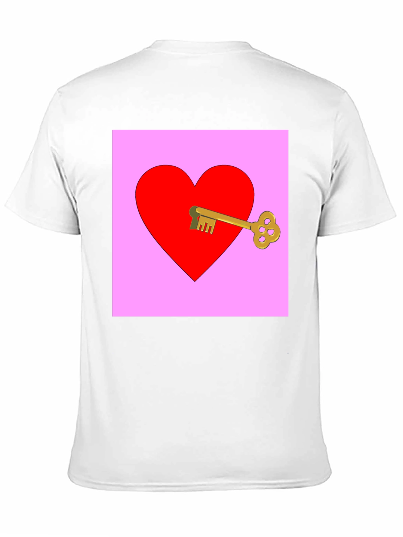 Key to My Heart Graphic Tee - Black