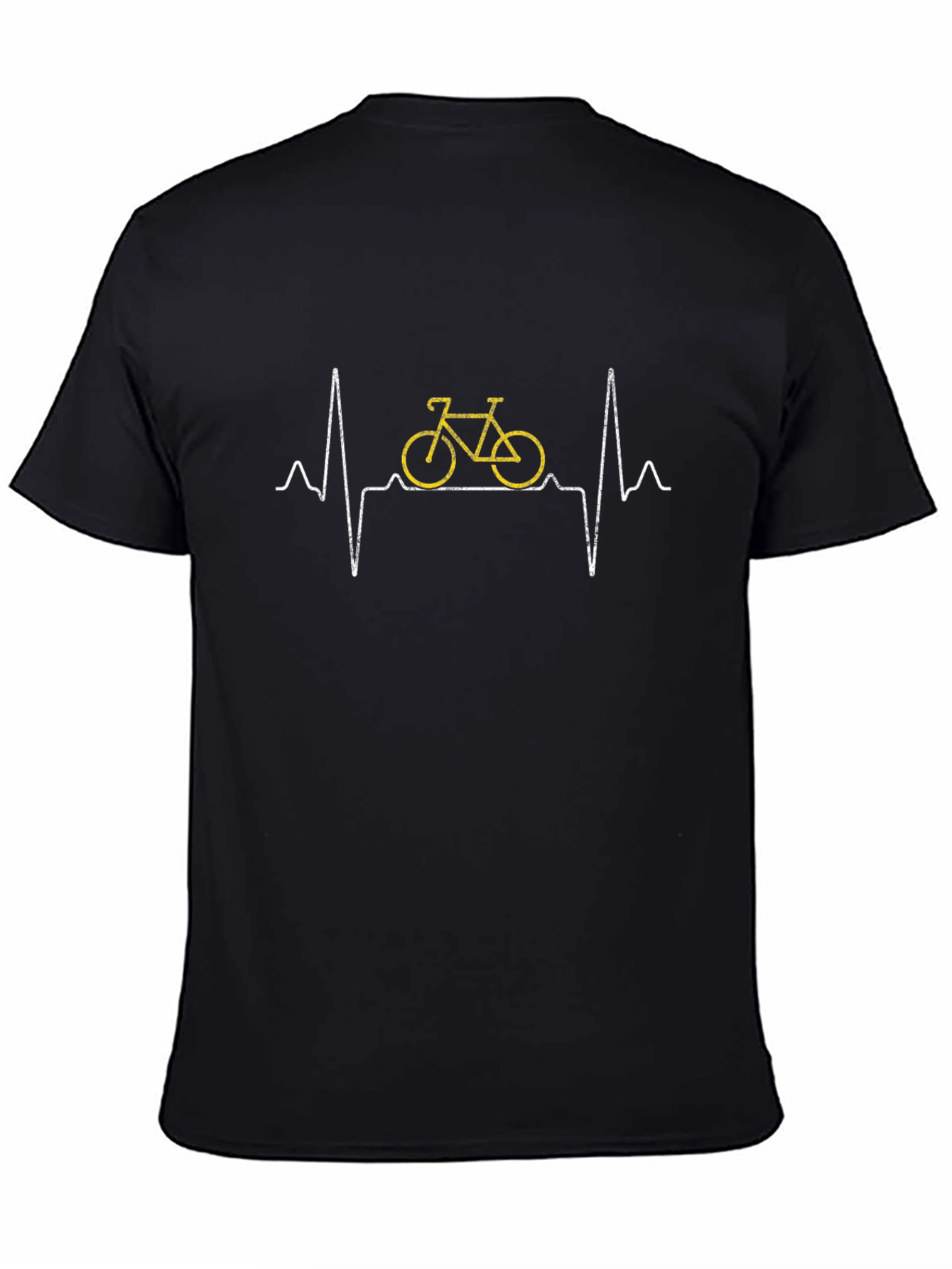 Bike Heartbeat T-Shirt - Cycling Lover Tee