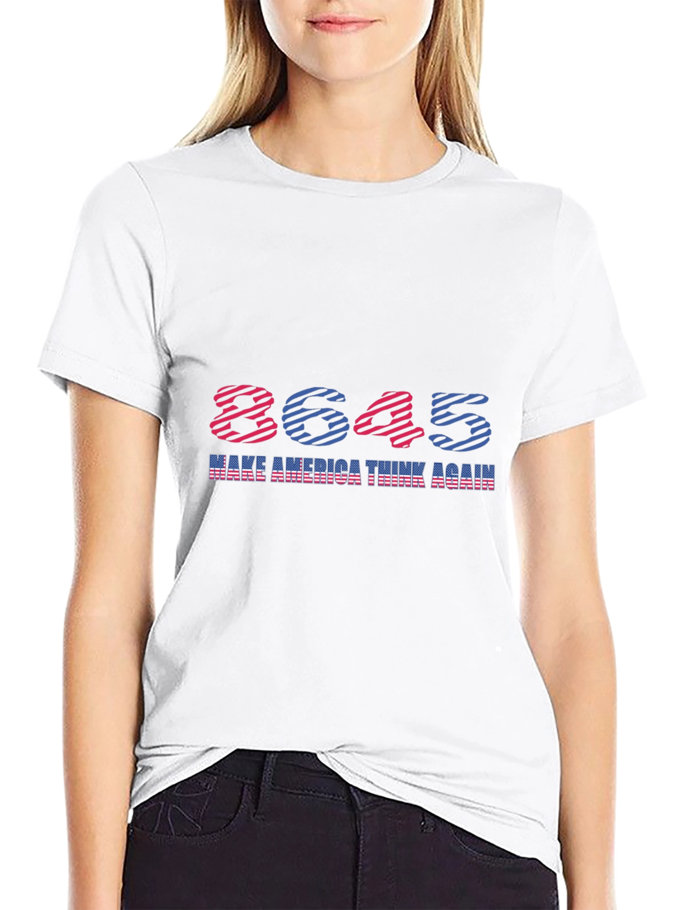 8645 Make America Think Again T-Shirt
