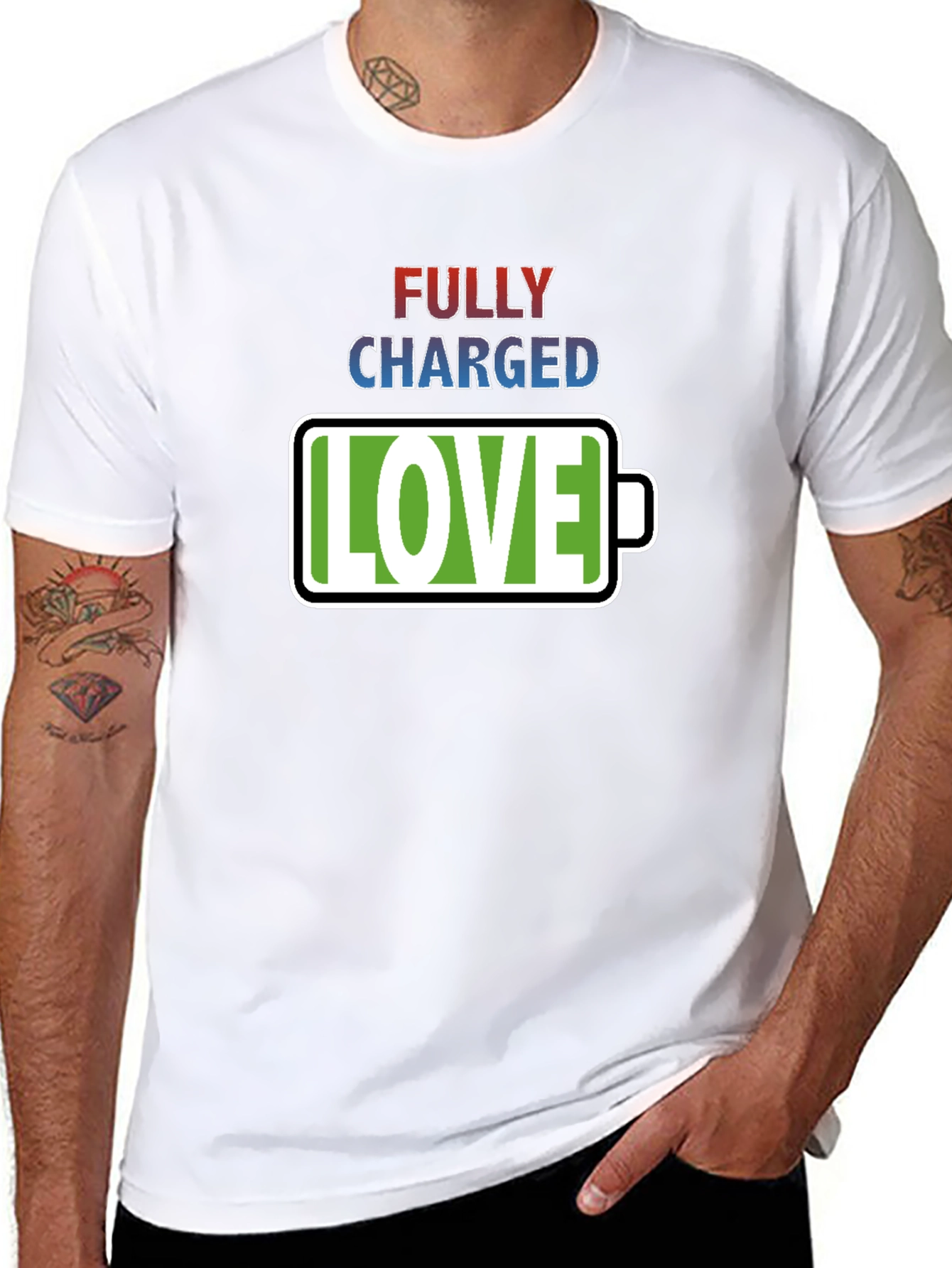 Fully Charged Love T-Shirt