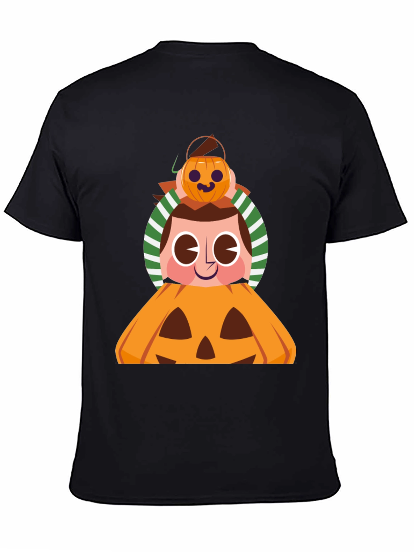 Halloween Pumpkin Boy Graphic Tee