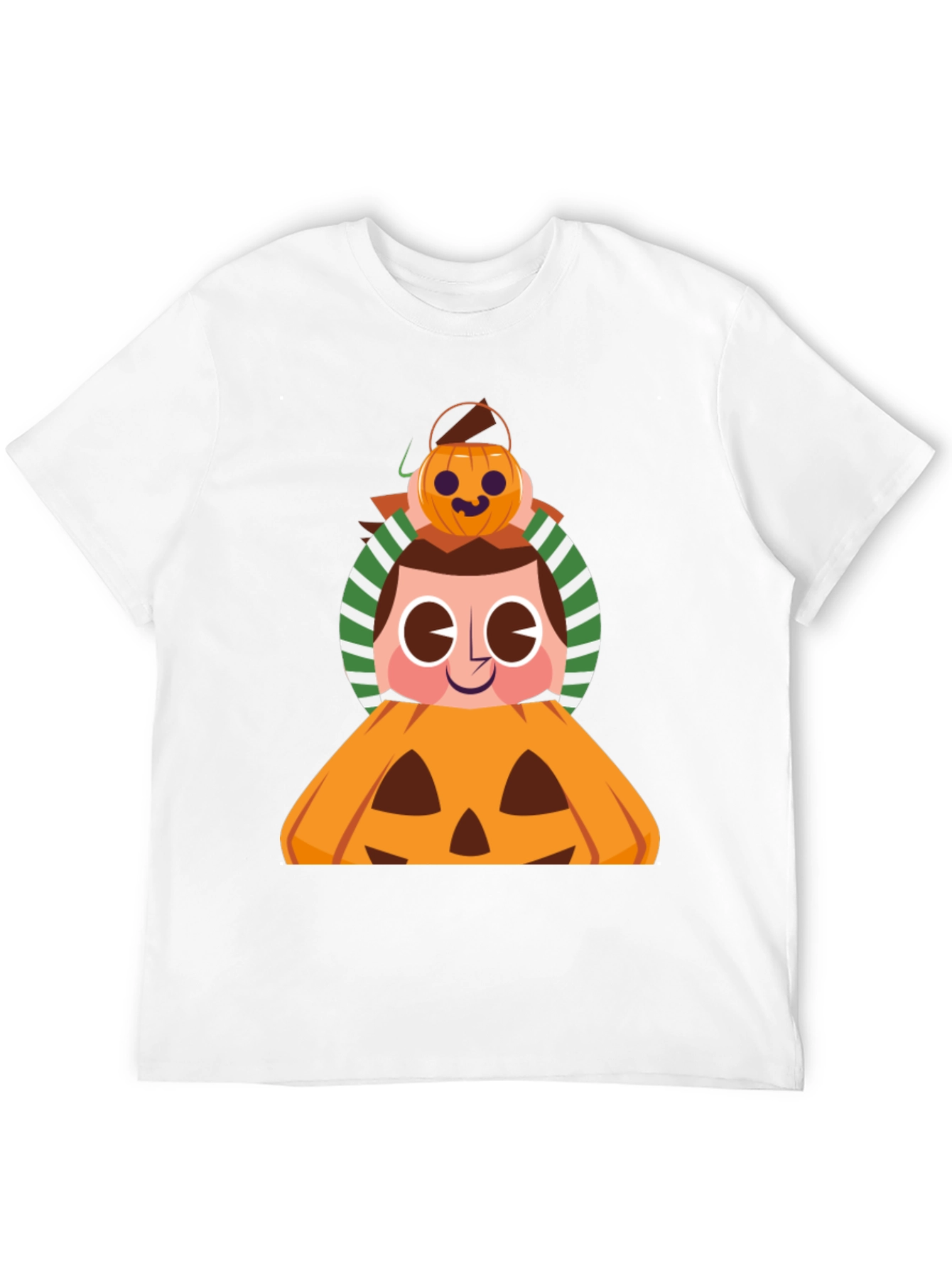 Halloween Pumpkin Boy Graphic Tee