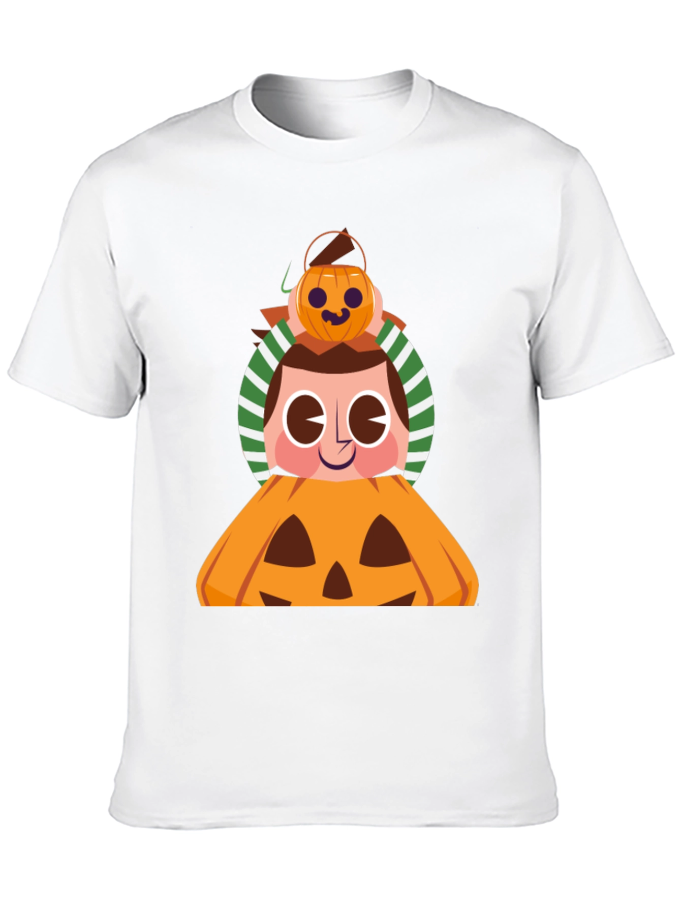 Halloween Pumpkin Boy Graphic Tee