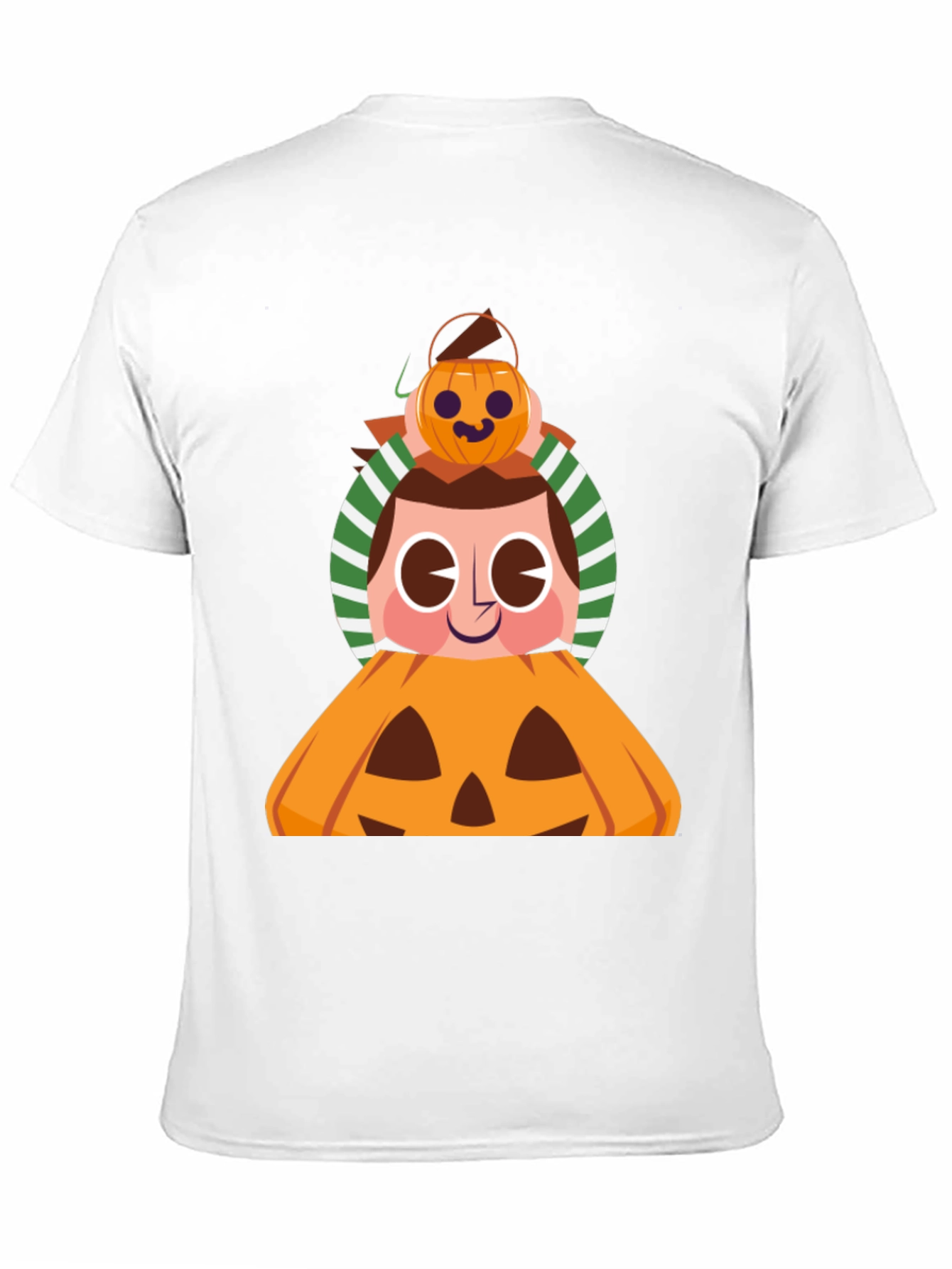 Halloween Pumpkin Boy Graphic Tee