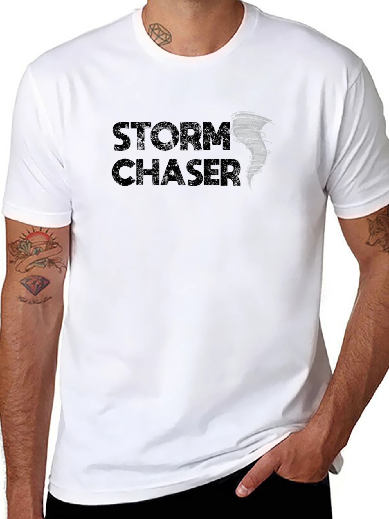 Storm Chaser Graphic Tee - Weather Enthusiast Apparel