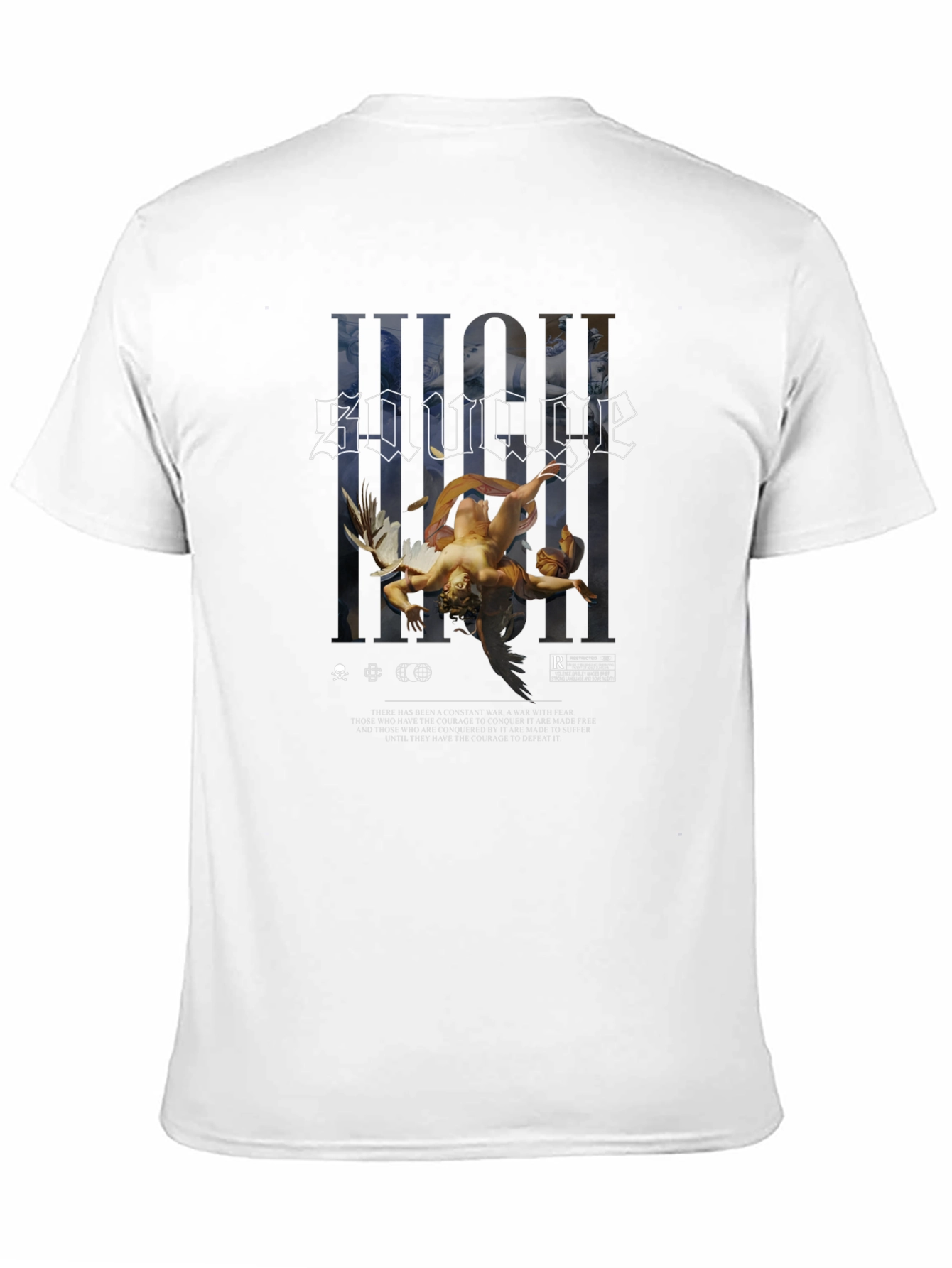 High Savage Black Graphic Tee