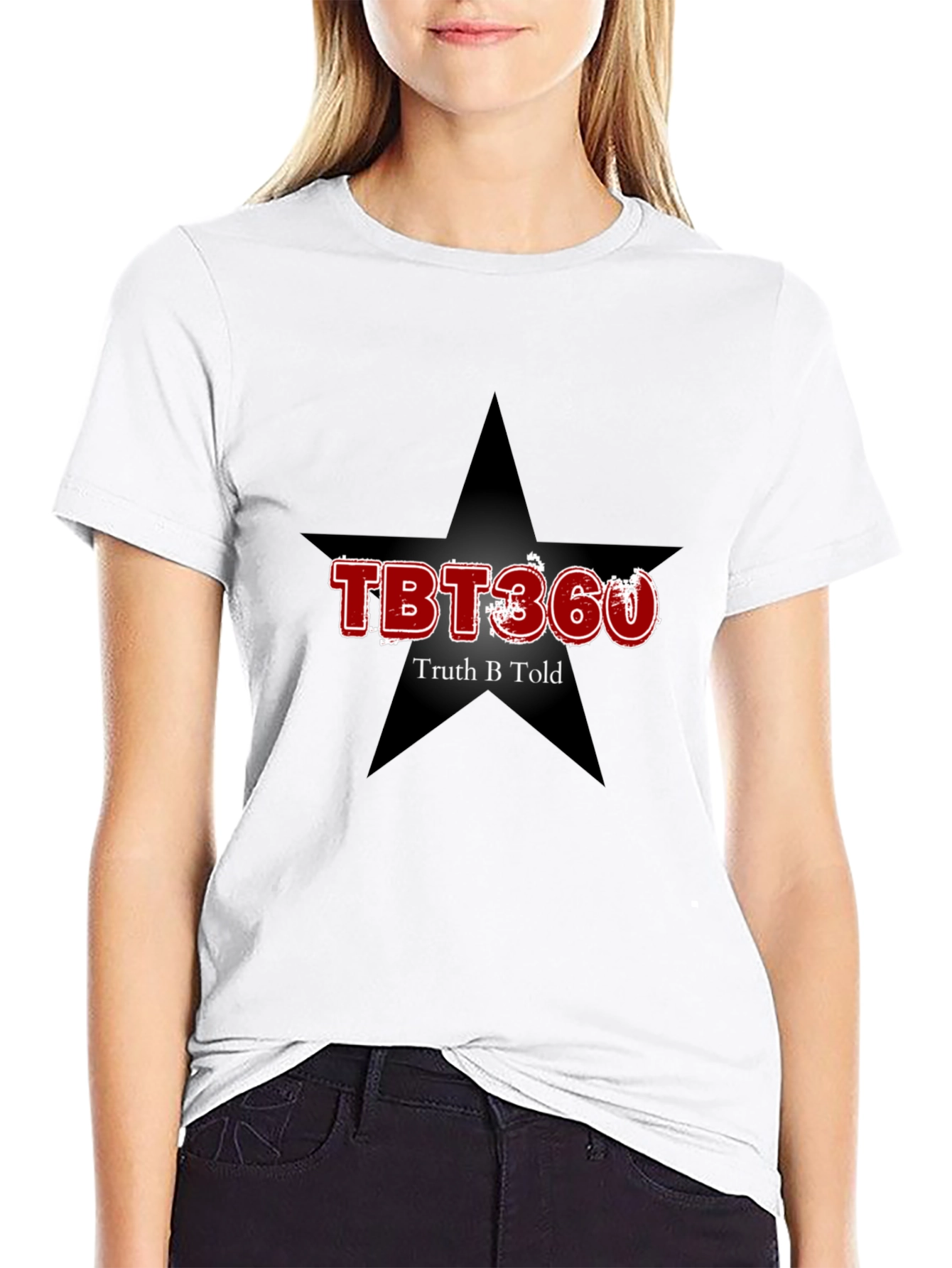 TBT360 Truth B Told Black Graphic Tee