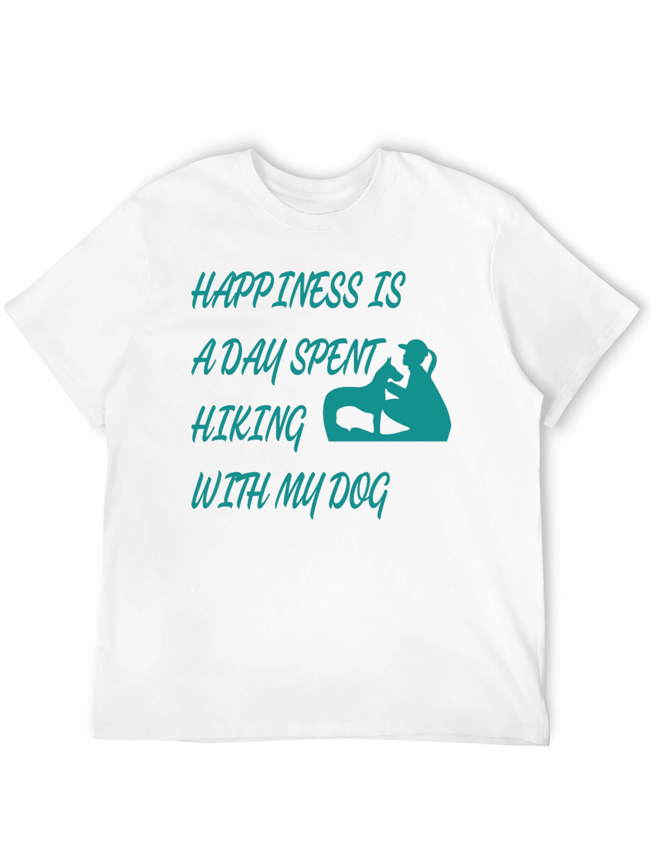 Happiness Hiking Dog Graphic Tee