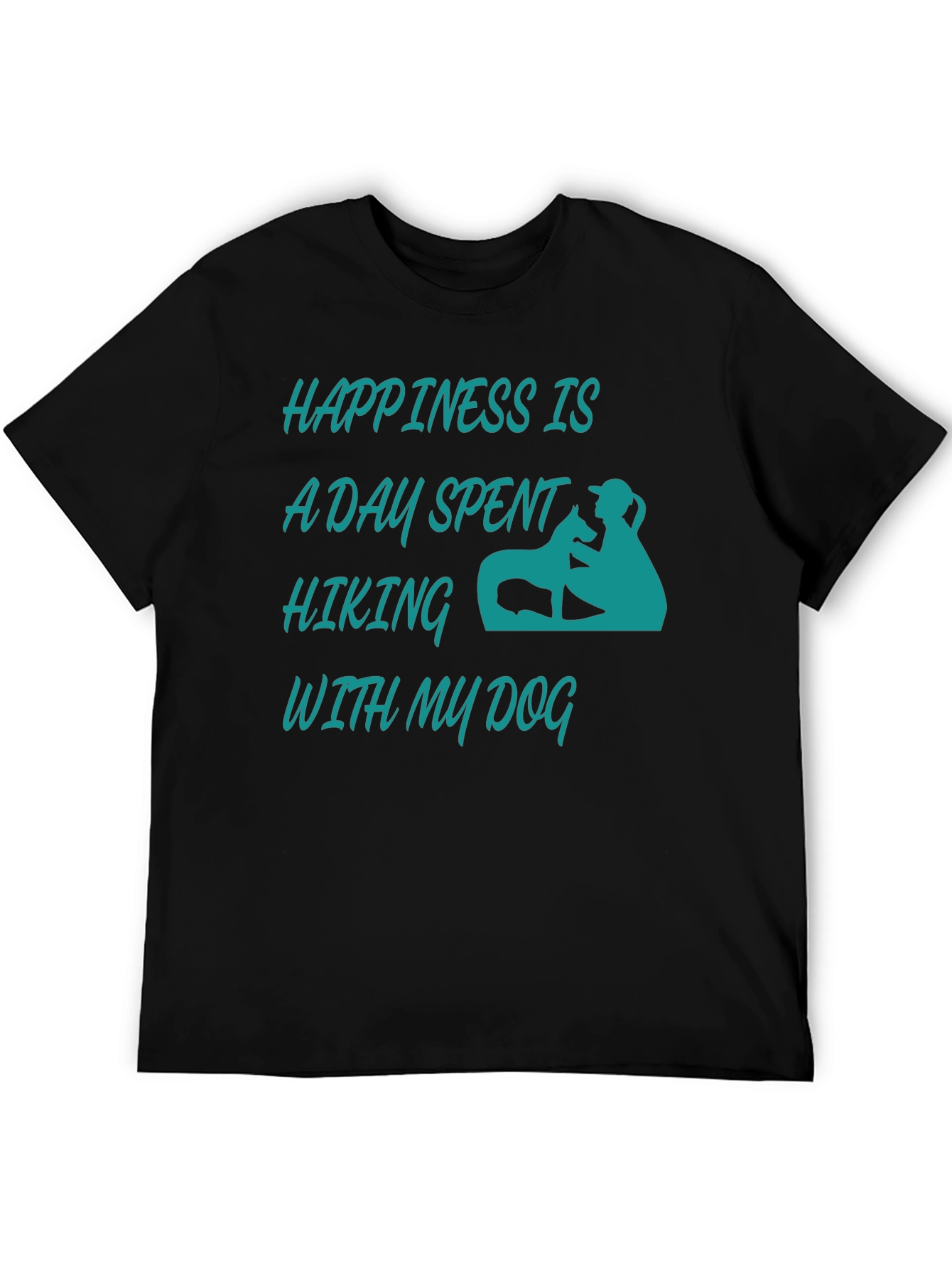 Happiness Hiking Dog Graphic Tee