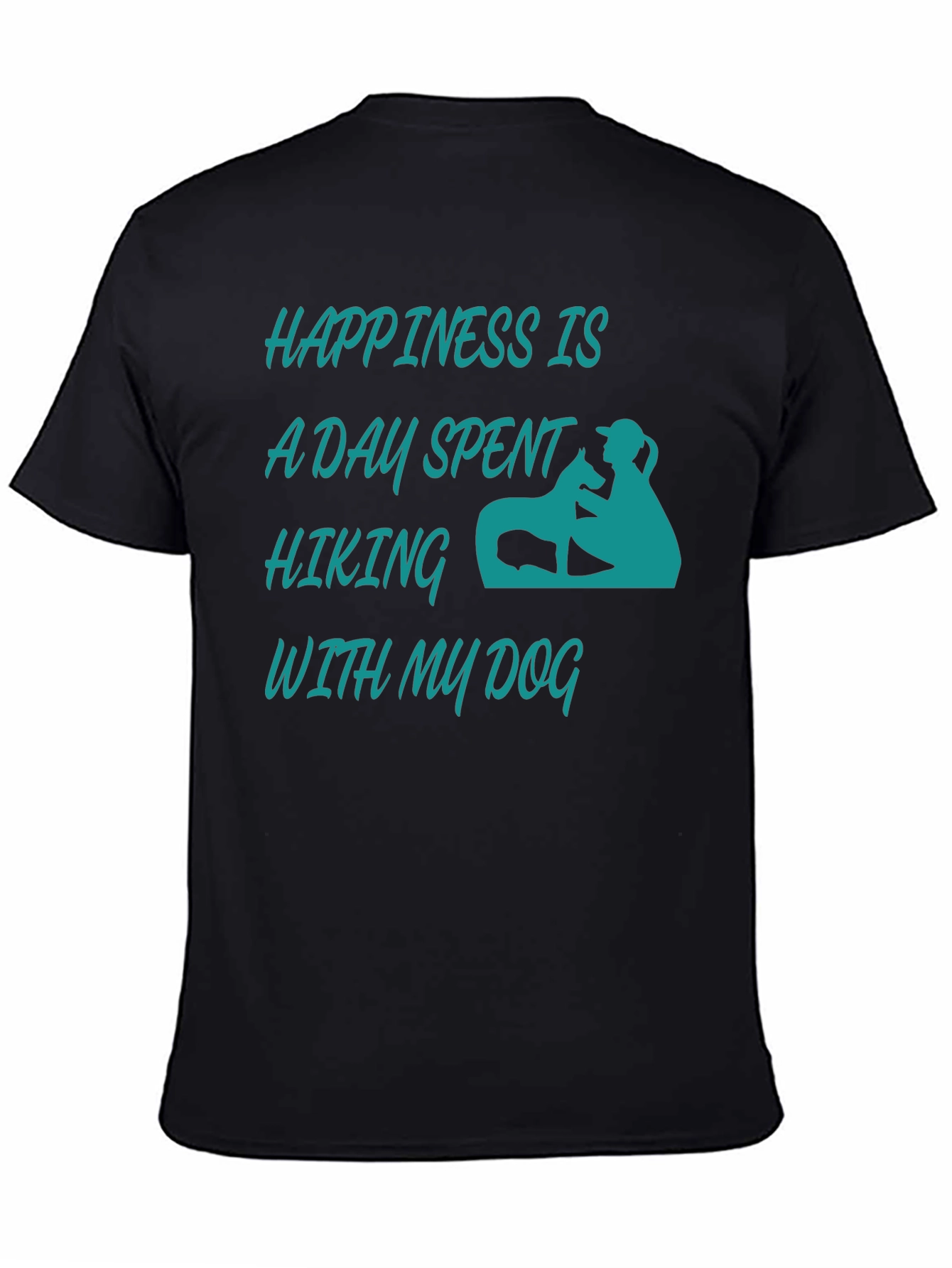 Happiness Hiking Dog Graphic Tee