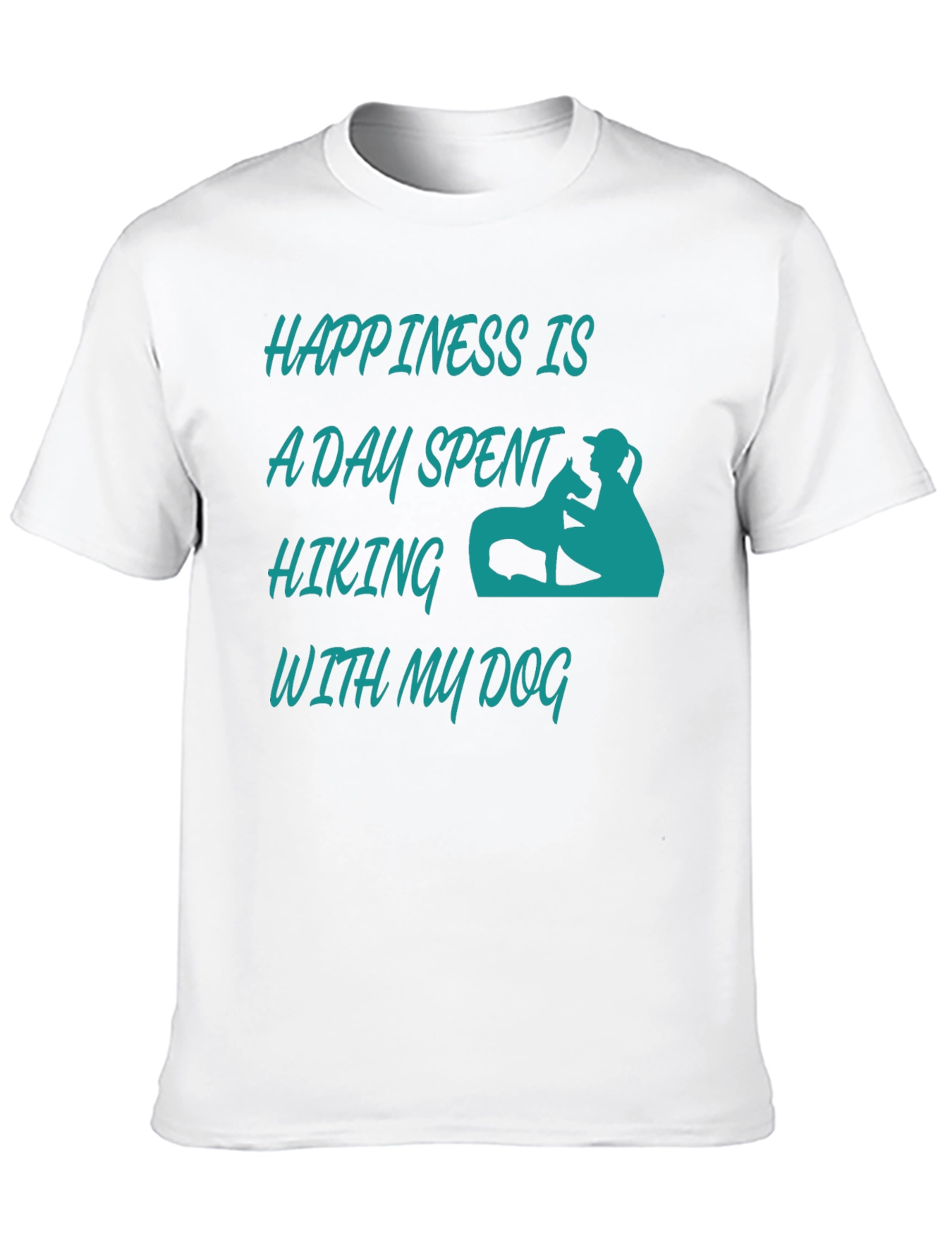 Happiness Hiking Dog Graphic Tee