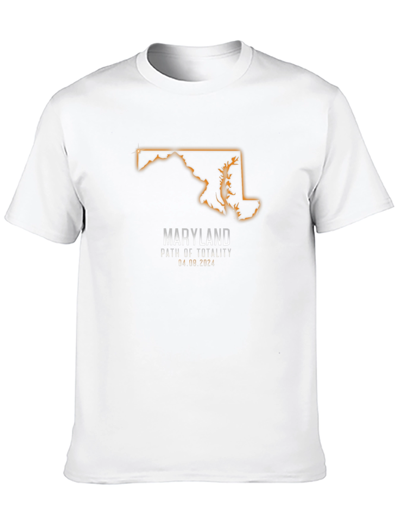 Maryland Path of Totality 2024 T-Shirt