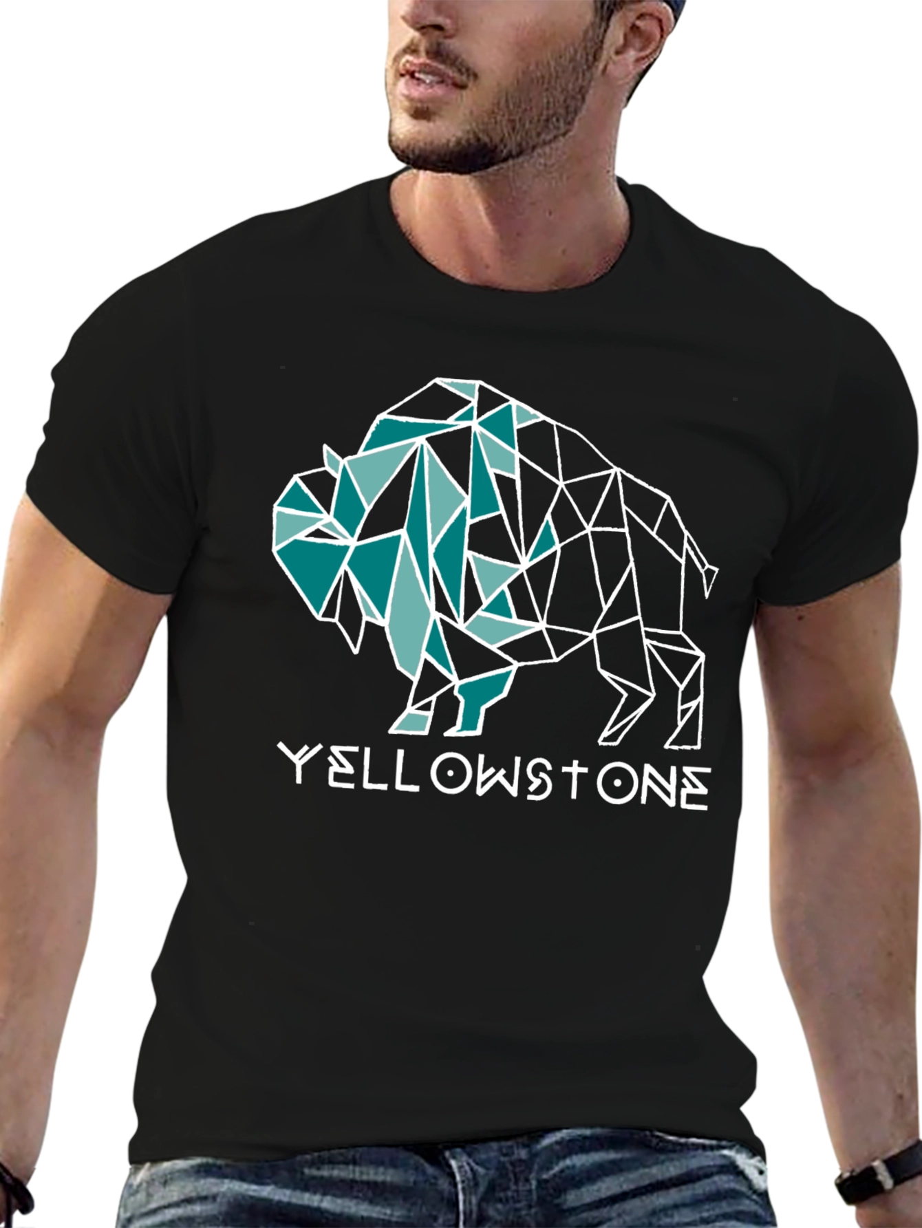 Yellowstone Bison Graphic T-Shirt