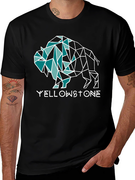 Yellowstone Bison Graphic T-Shirt
