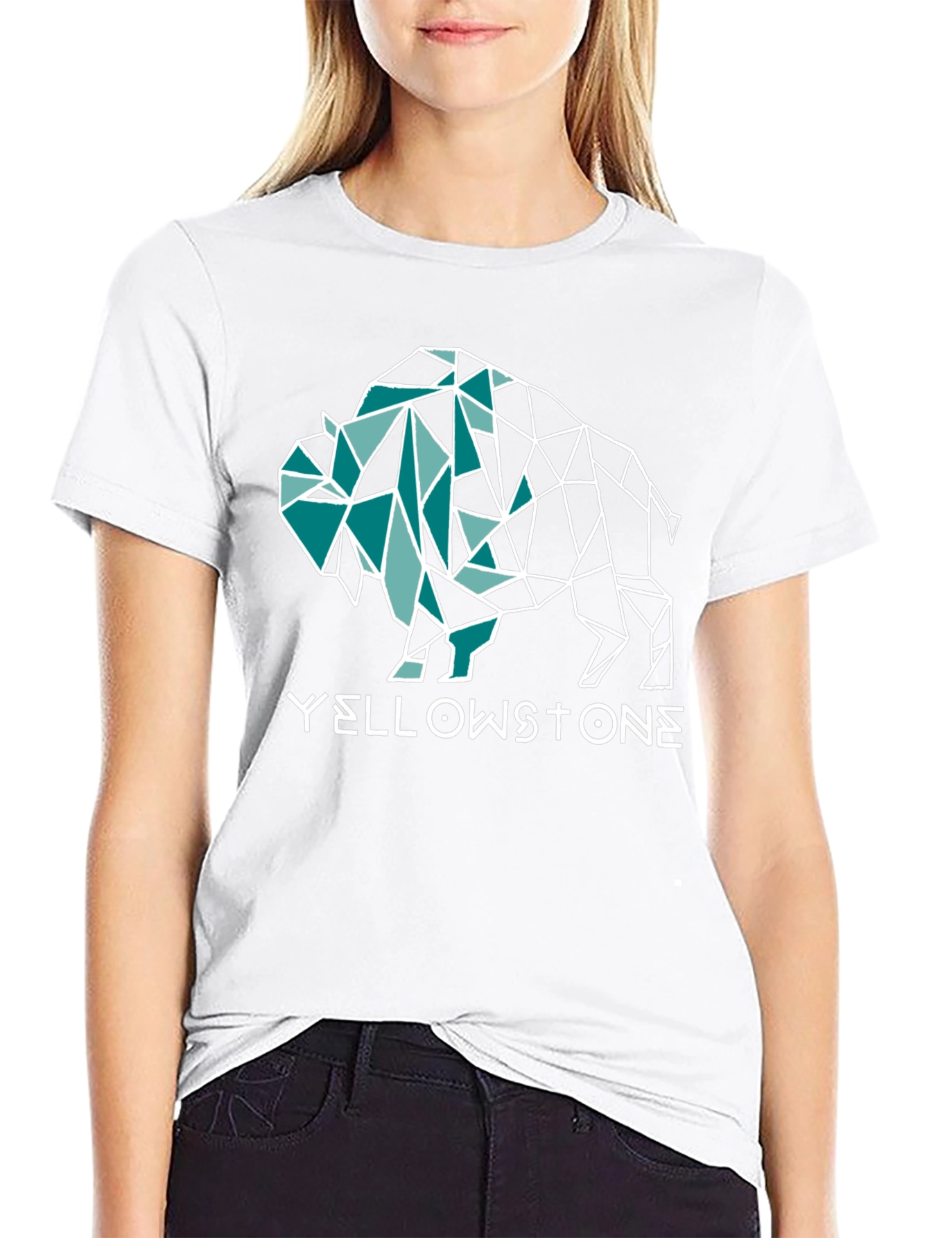 Yellowstone Bison Graphic T-Shirt