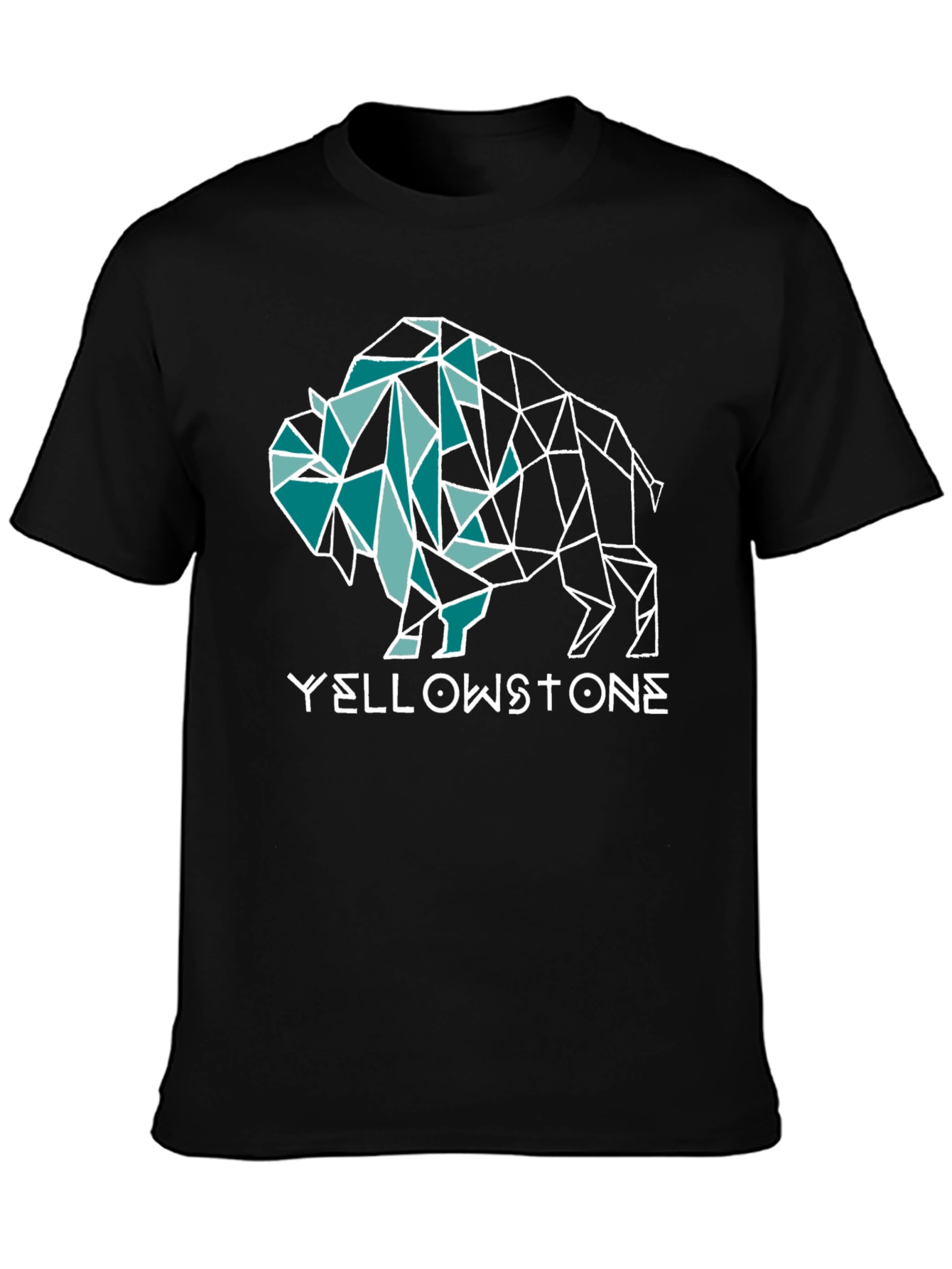 Yellowstone Bison Graphic T-Shirt