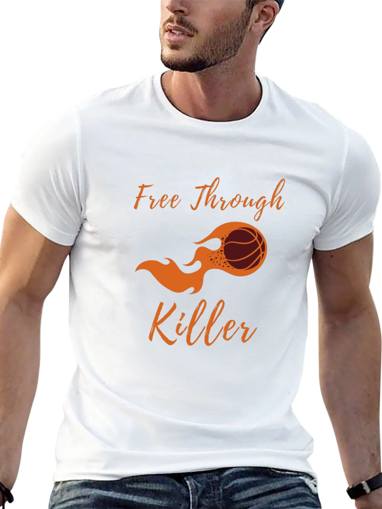 Free Through Killer Graphic T-Shirt