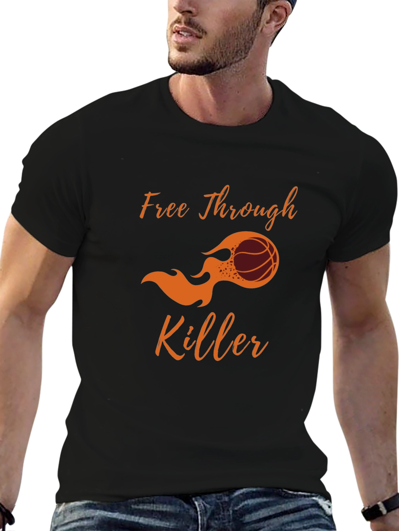 Free Through Killer Graphic T-Shirt