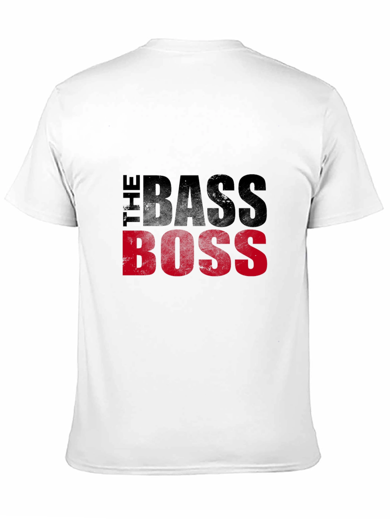 The Bass Boss Black Graphic T-Shirt