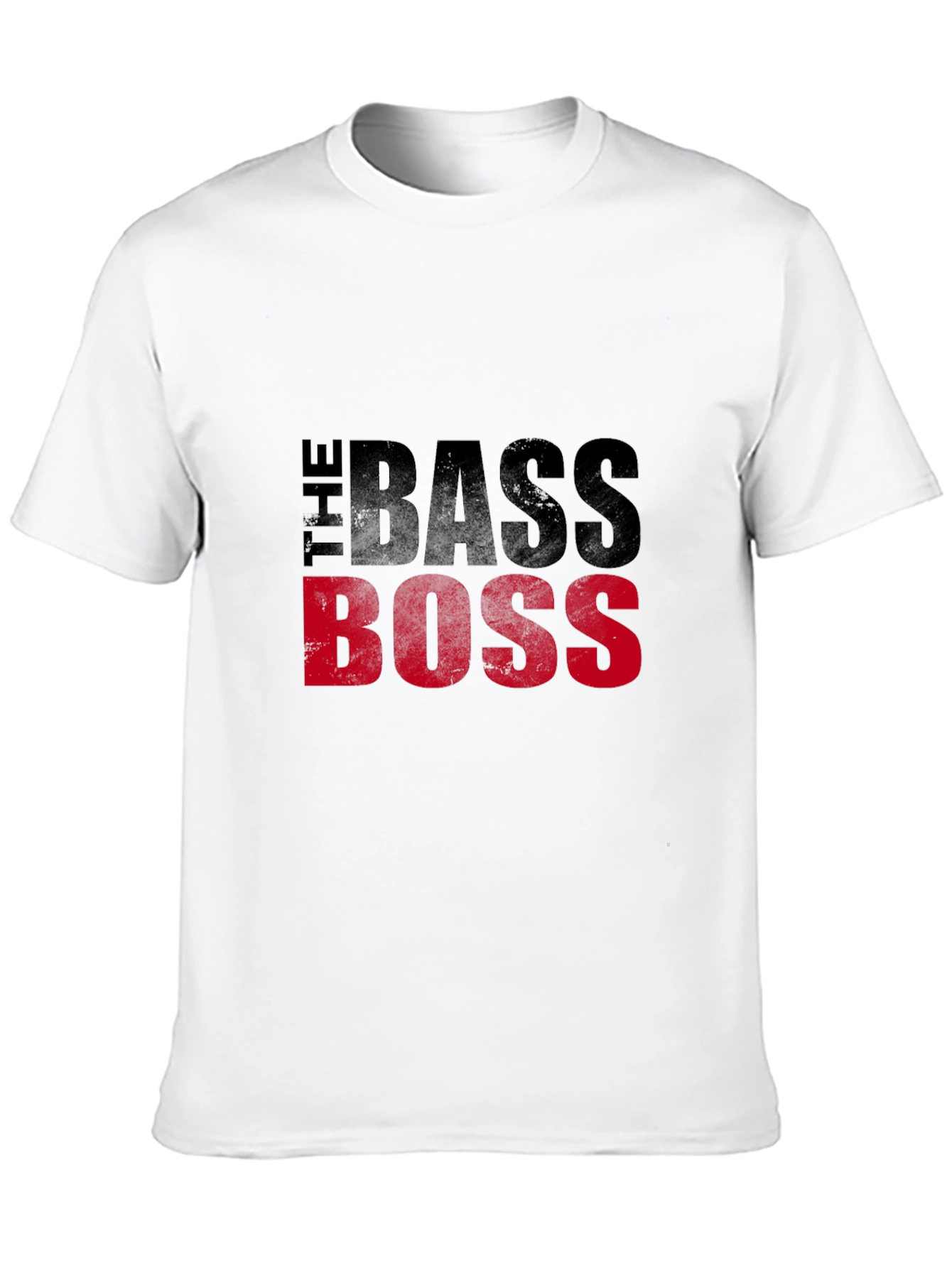 The Bass Boss Black Graphic T-Shirt