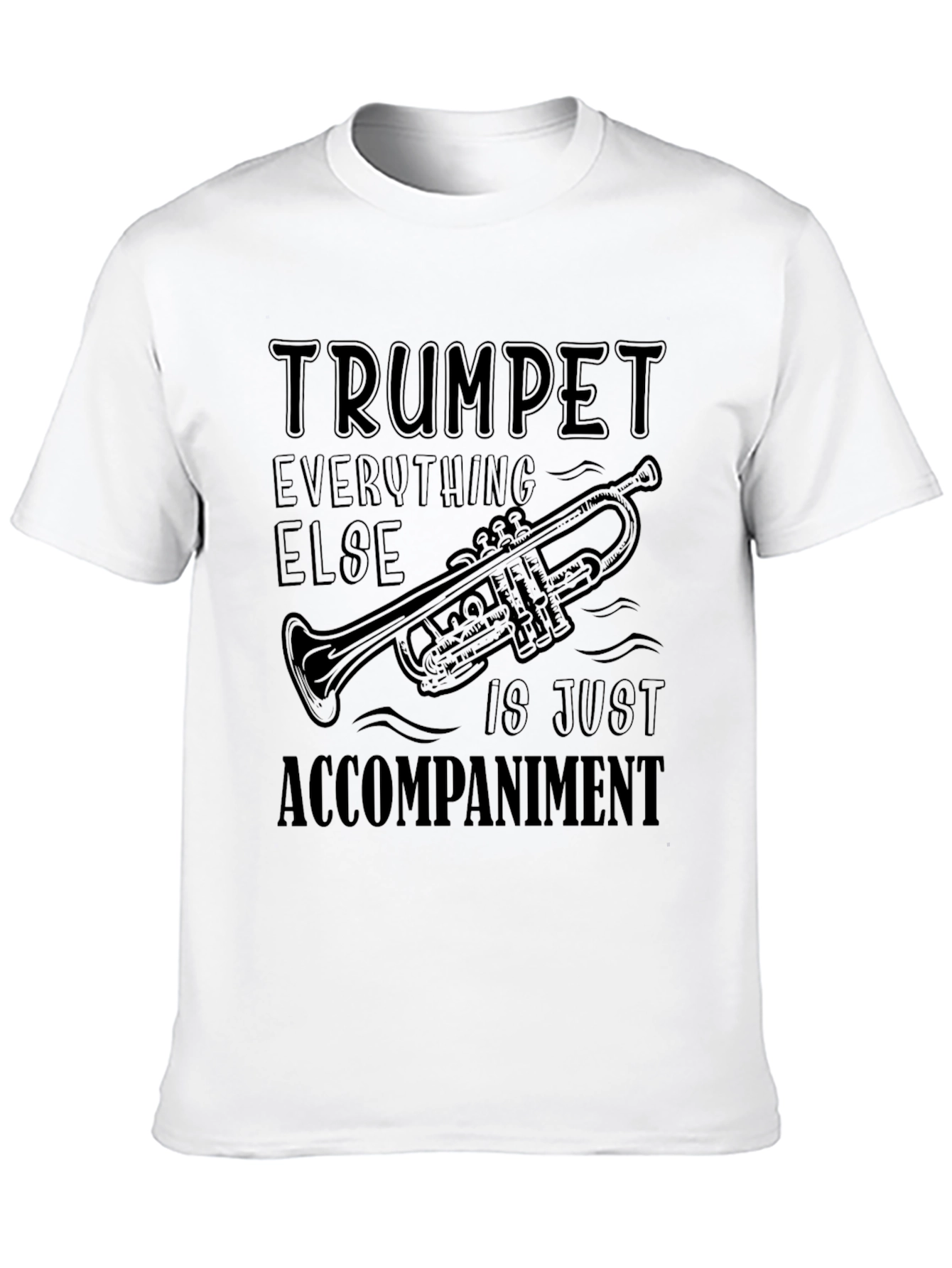 Trumpet Accompaniment Graphic T-Shirt