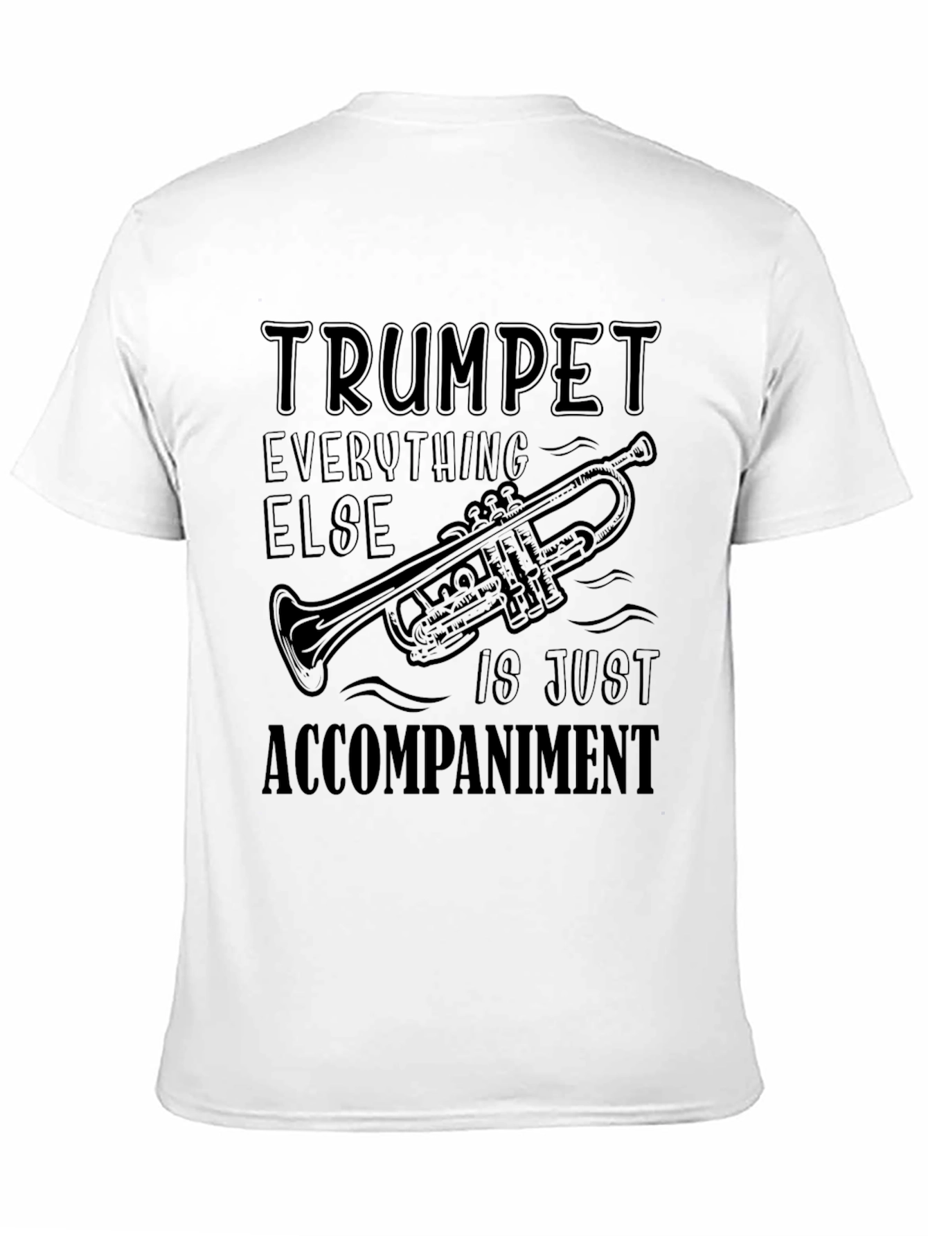 Trumpet Accompaniment Graphic T-Shirt