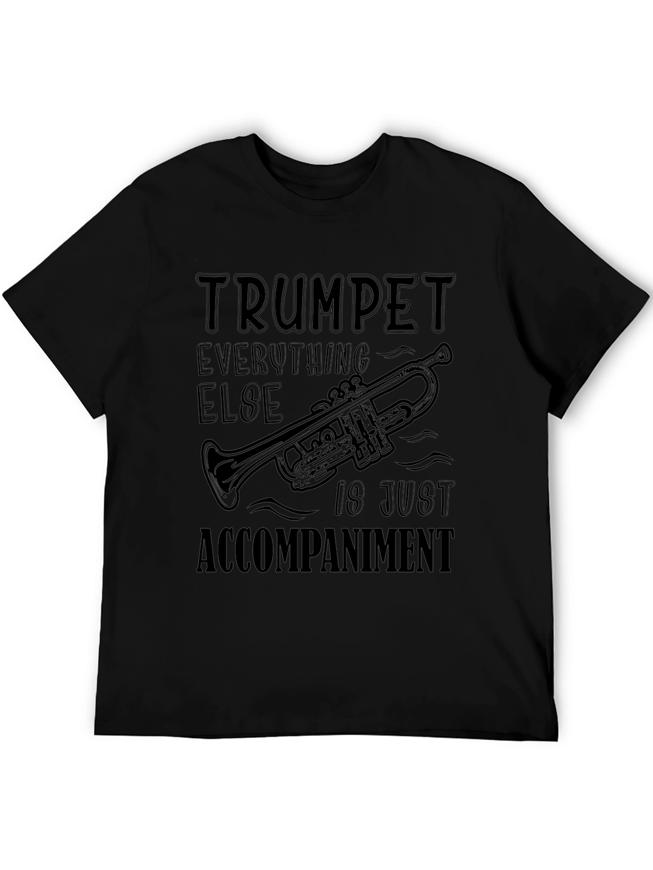 Trumpet Accompaniment Graphic T-Shirt