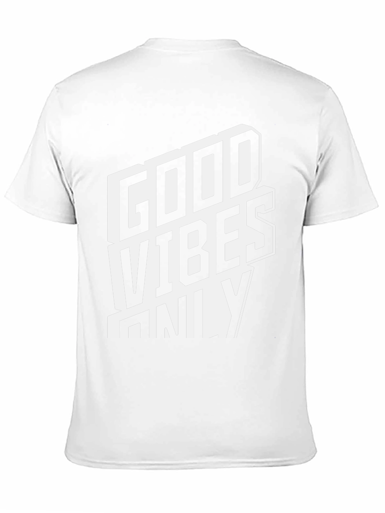 Good Vibes Only Black Graphic T-Shirt