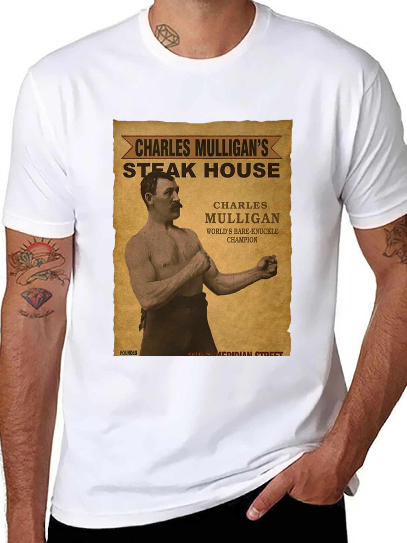 Charles Mulligans Steak House T-Shirt