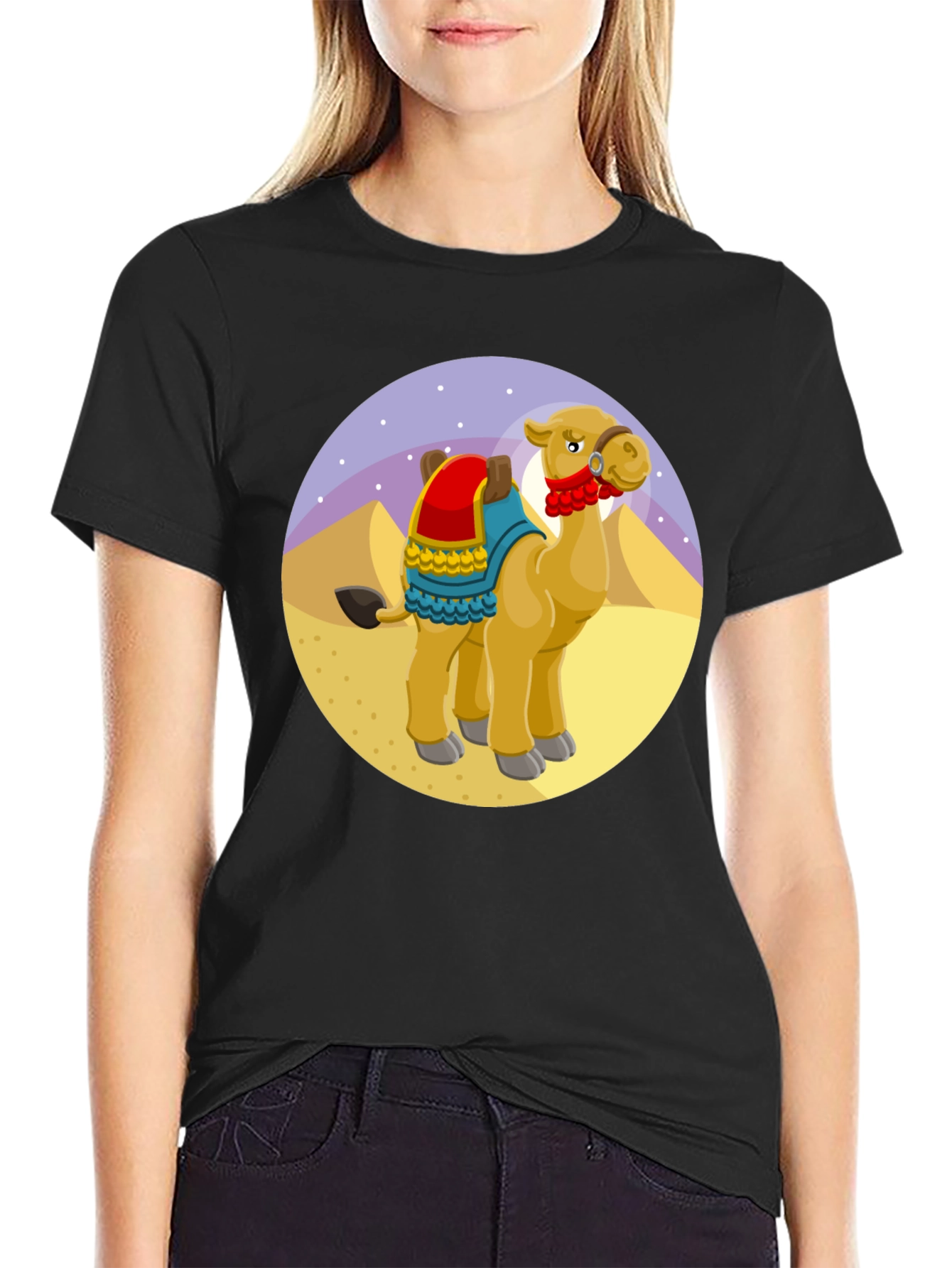 Cartoon Camel T-Shirt
