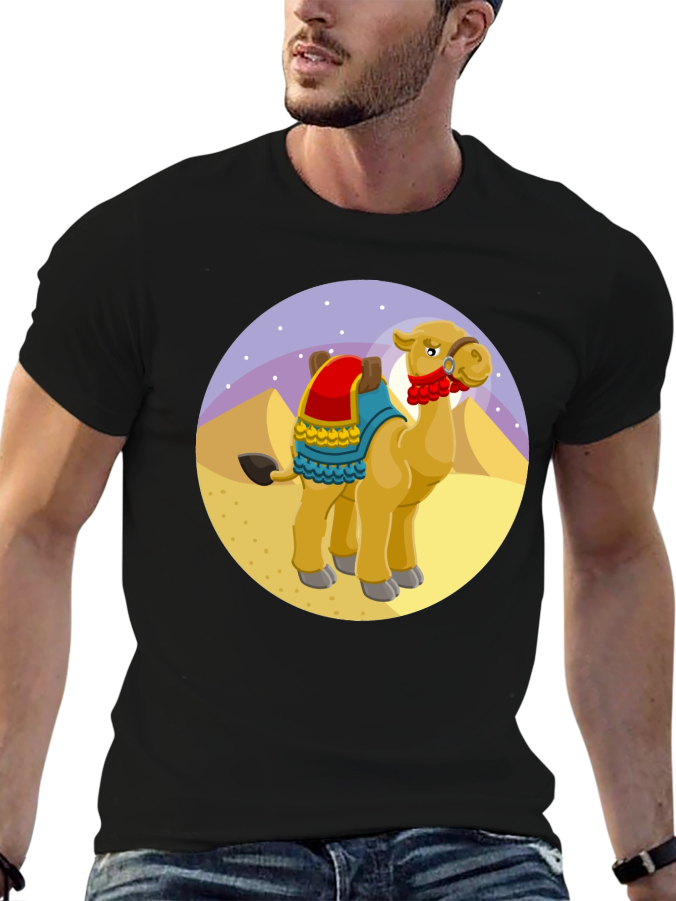 Cartoon Camel T-Shirt