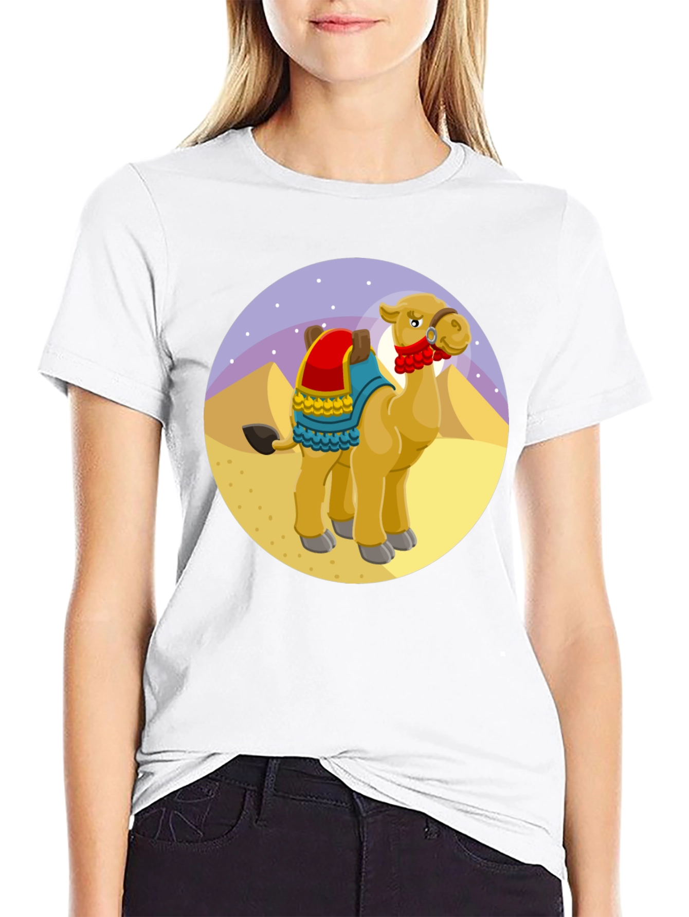 Cartoon Camel T-Shirt