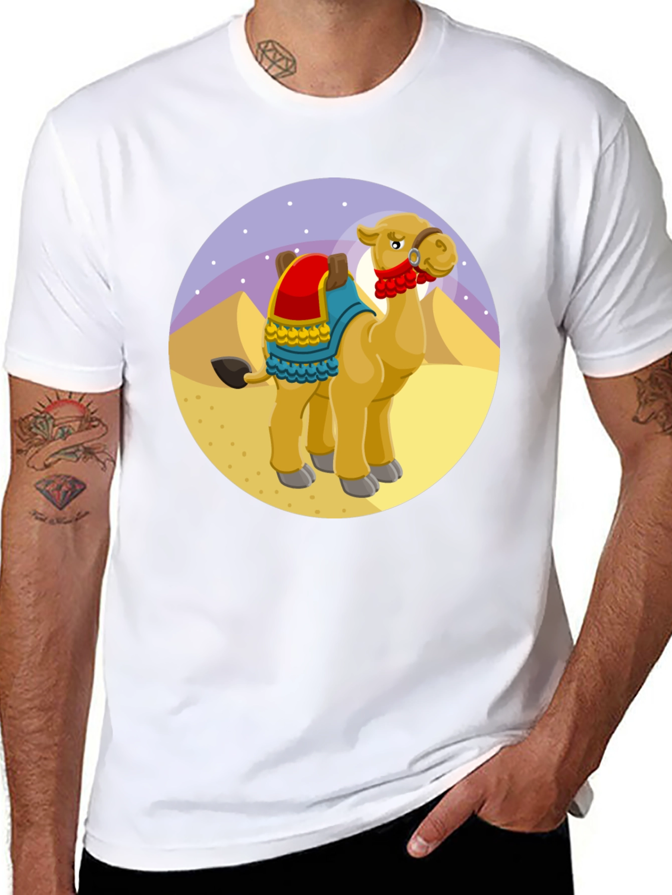 Cartoon Camel T-Shirt