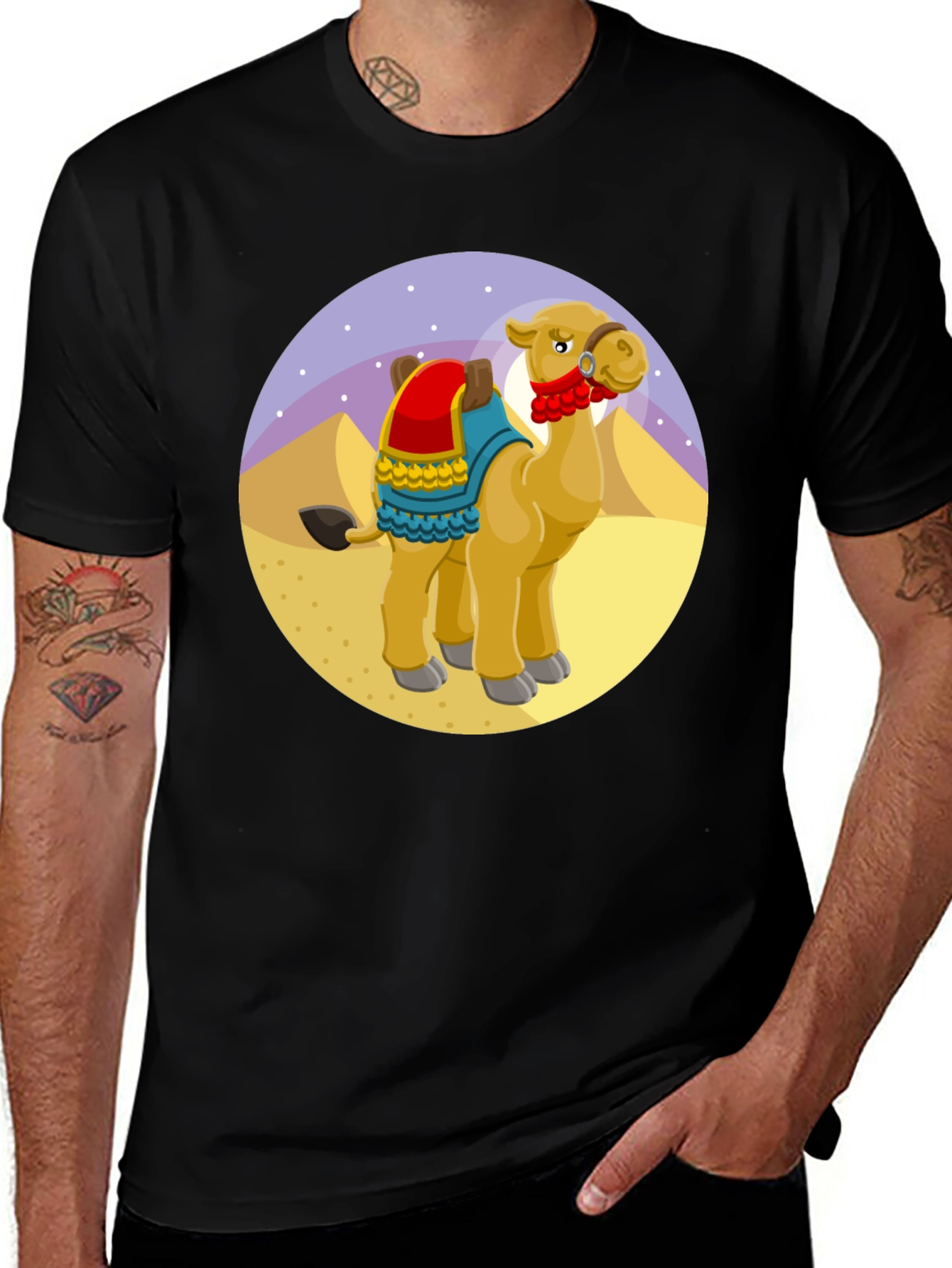 Cartoon Camel T-Shirt