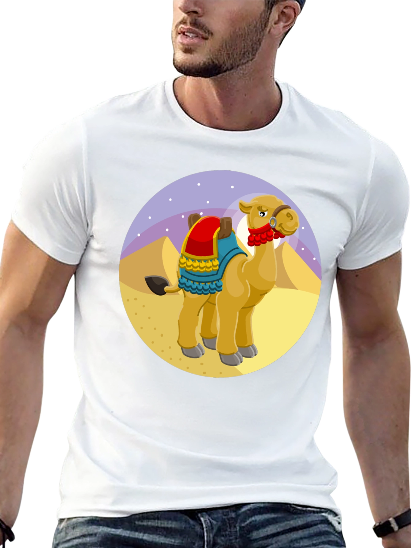 Cartoon Camel T-Shirt