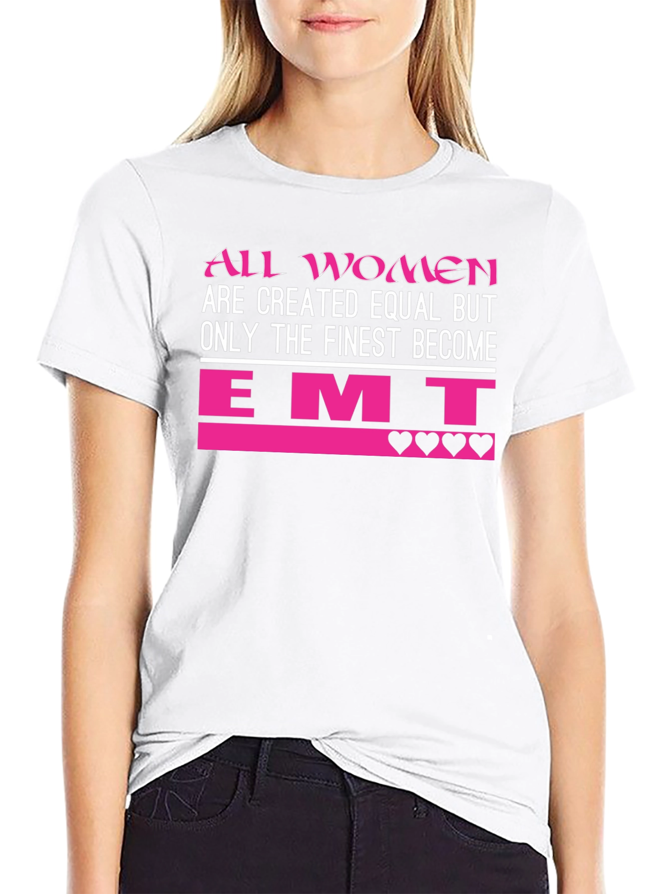 Women EMT T-Shirt - Finest Become