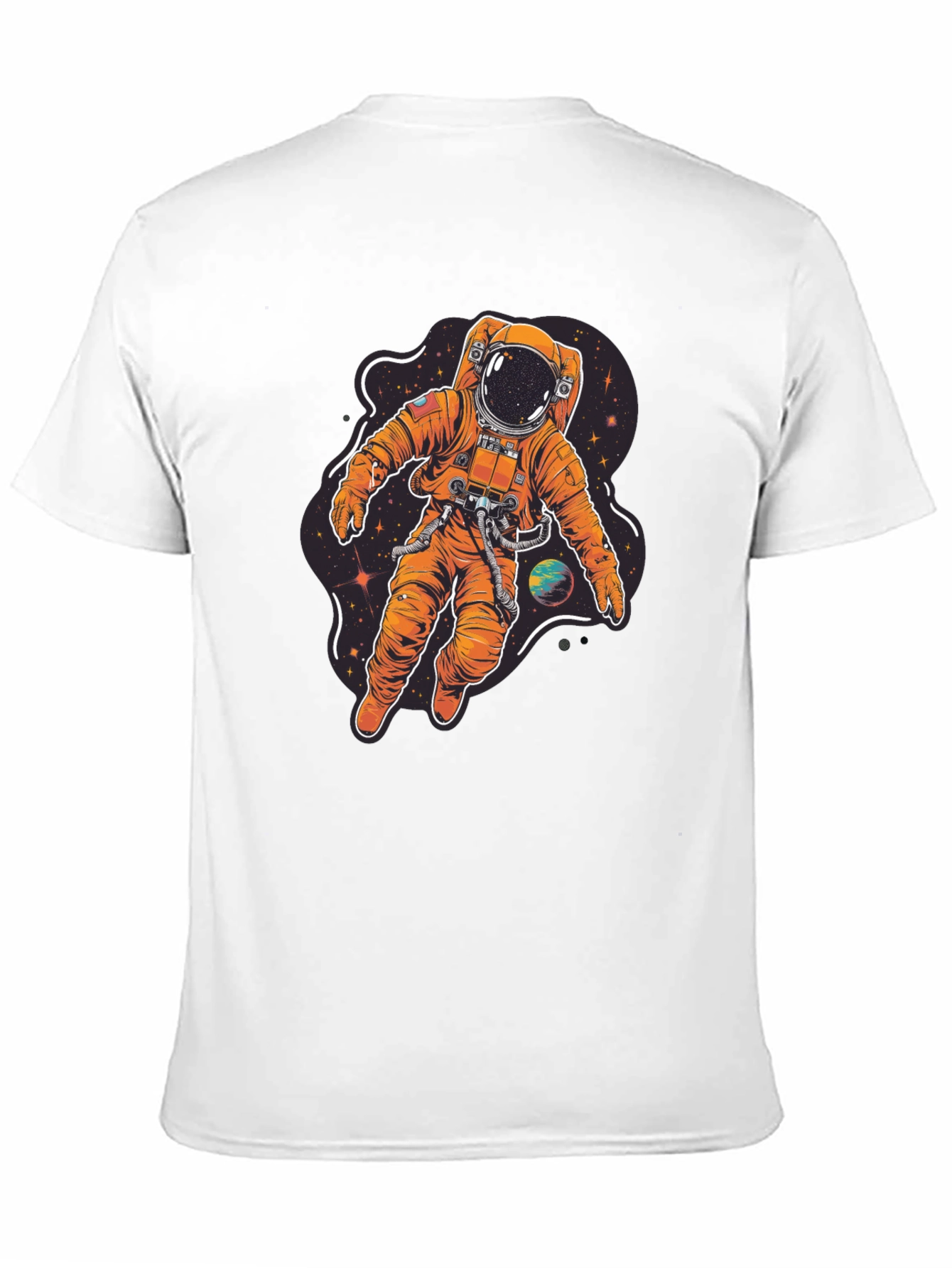 Astronaut in Space Graphic Tee
