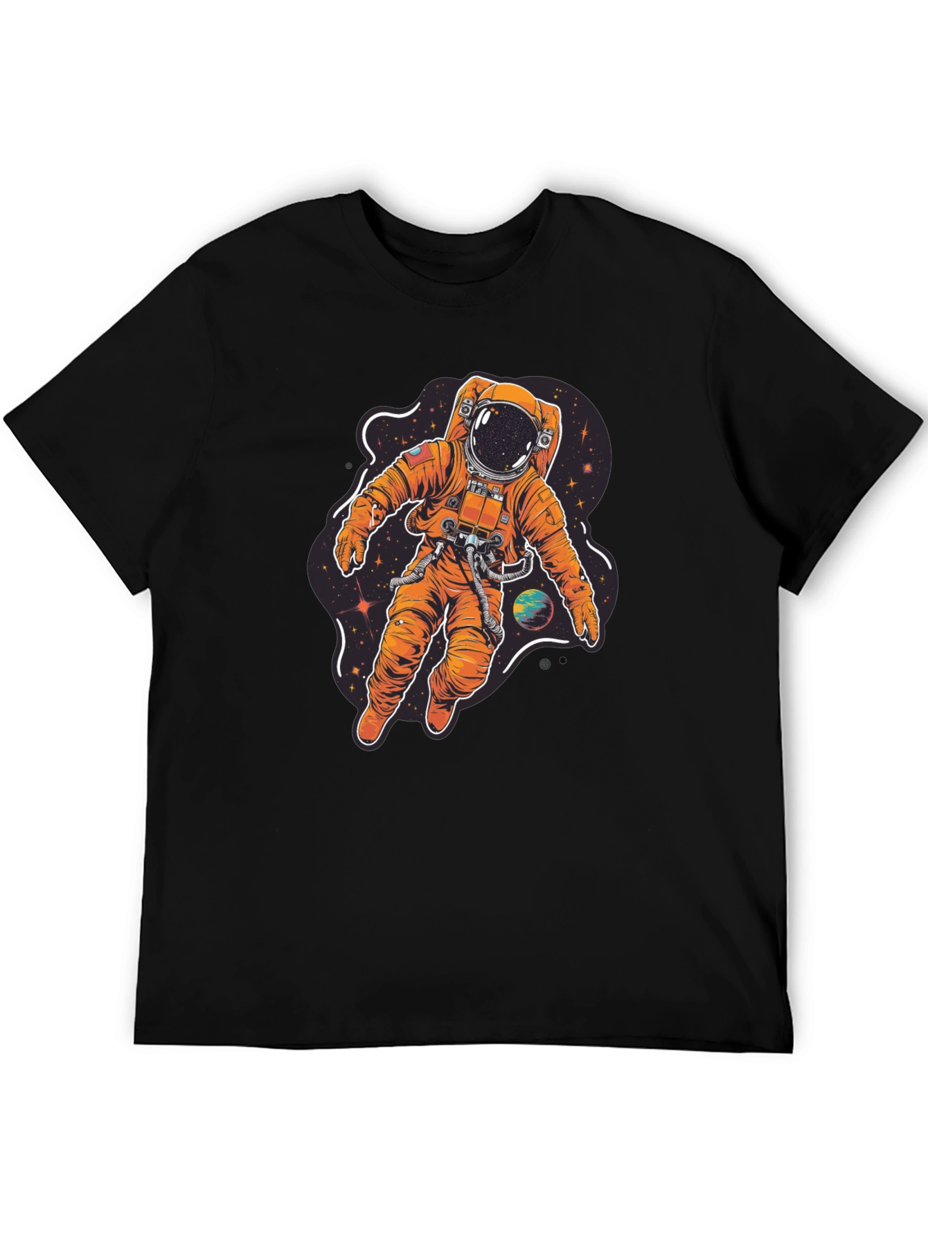 Astronaut in Space Graphic Tee