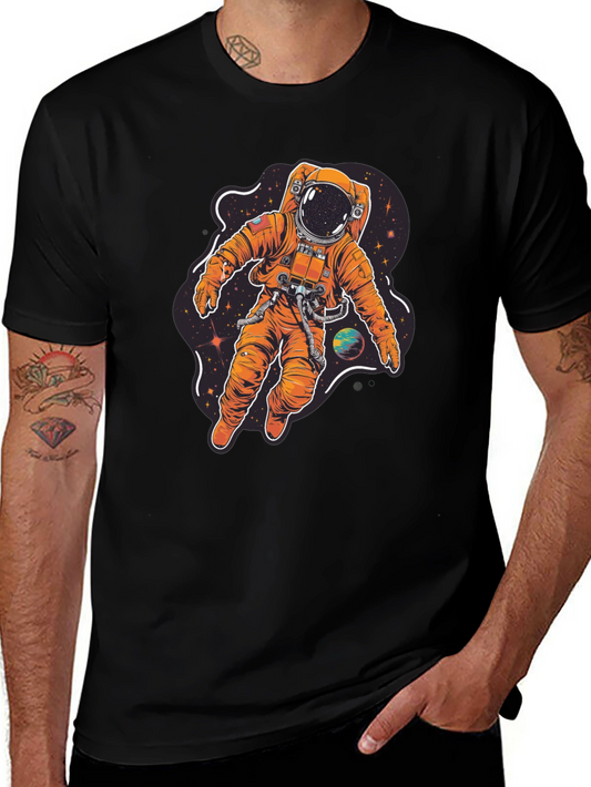 Astronaut in Space Graphic Tee