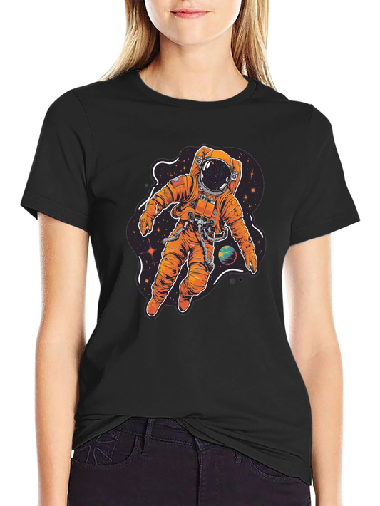 Astronaut in Space Graphic Tee
