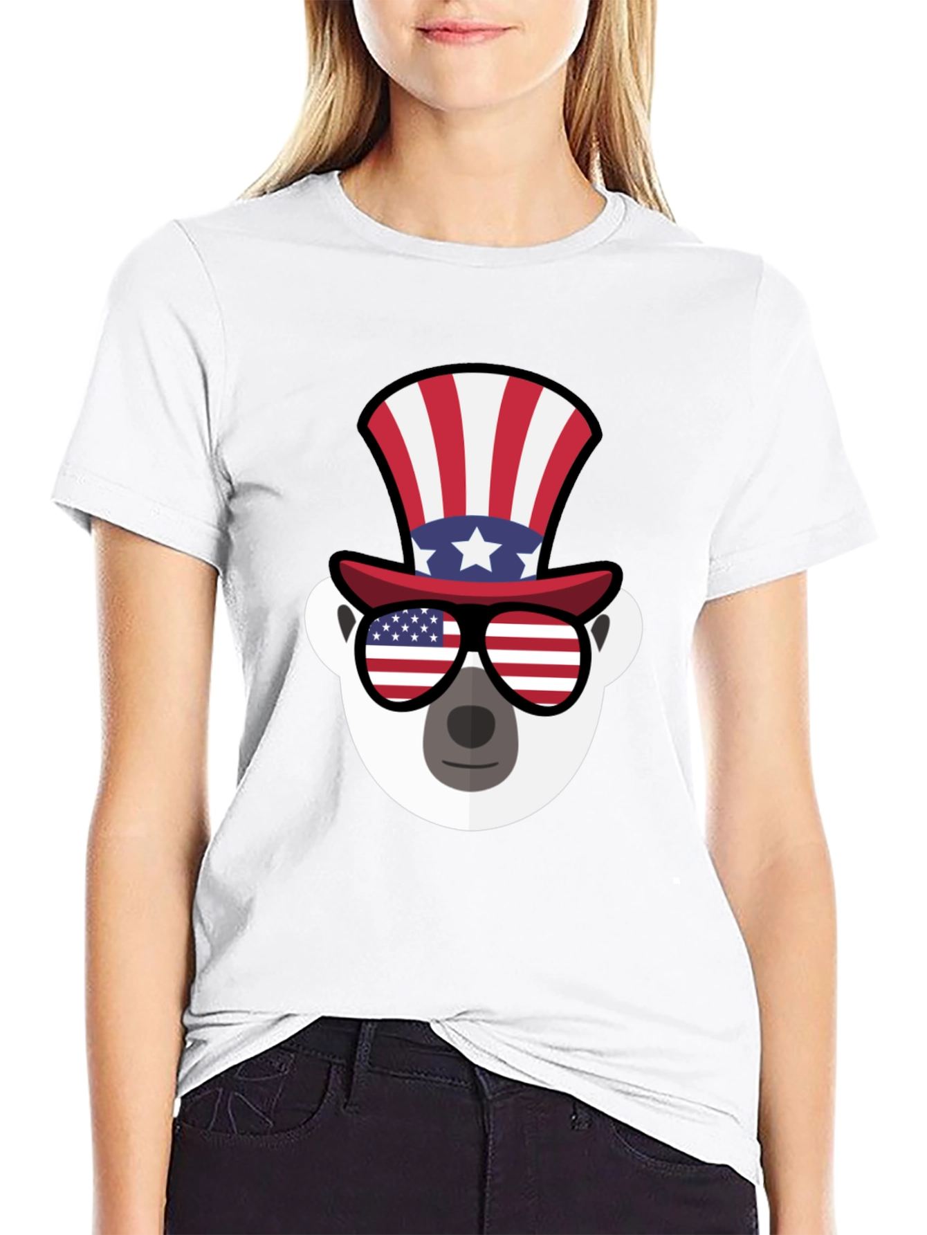 Patriotic Koala Graphic T-Shirt