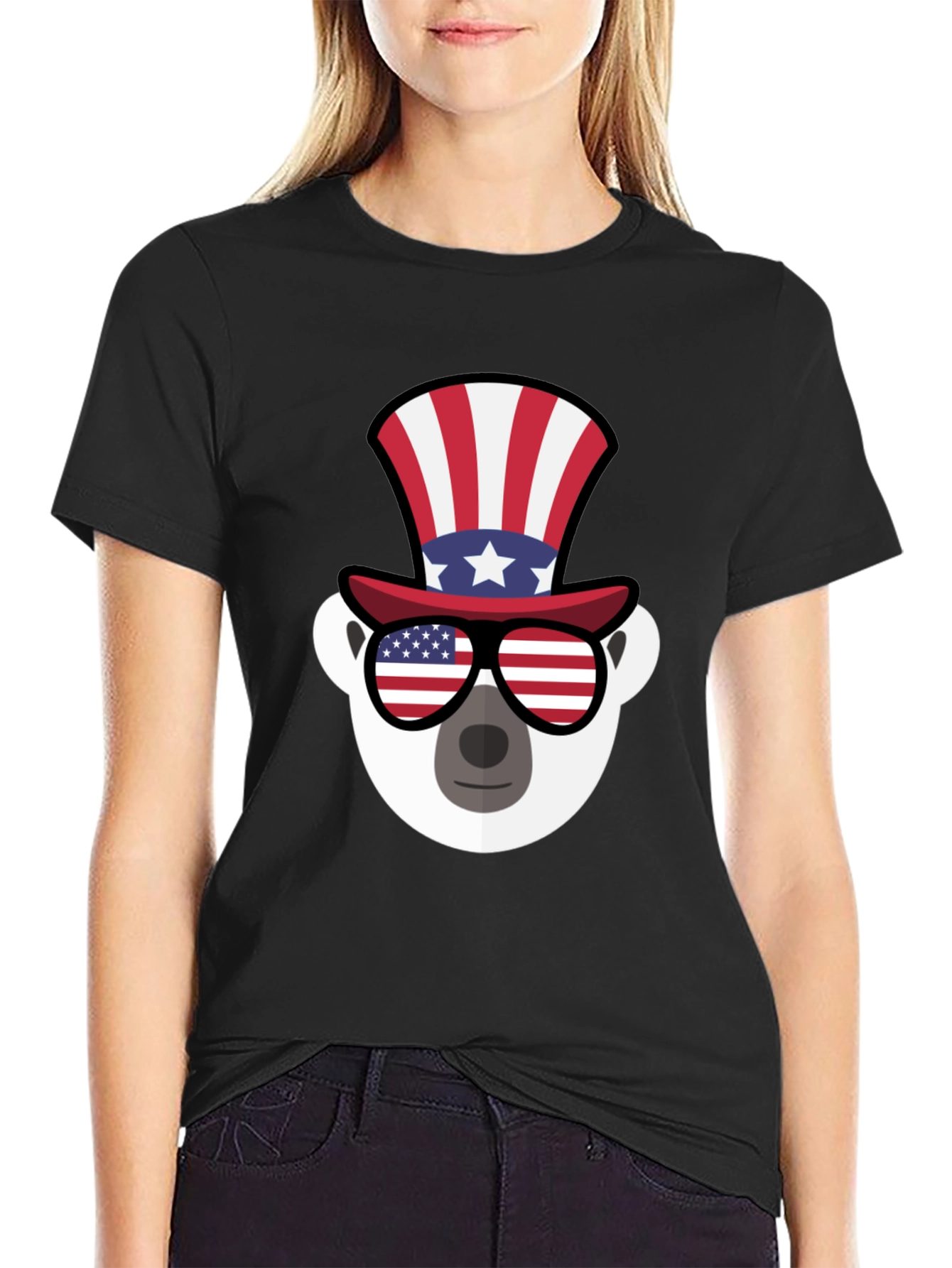 Patriotic Koala Graphic T-Shirt
